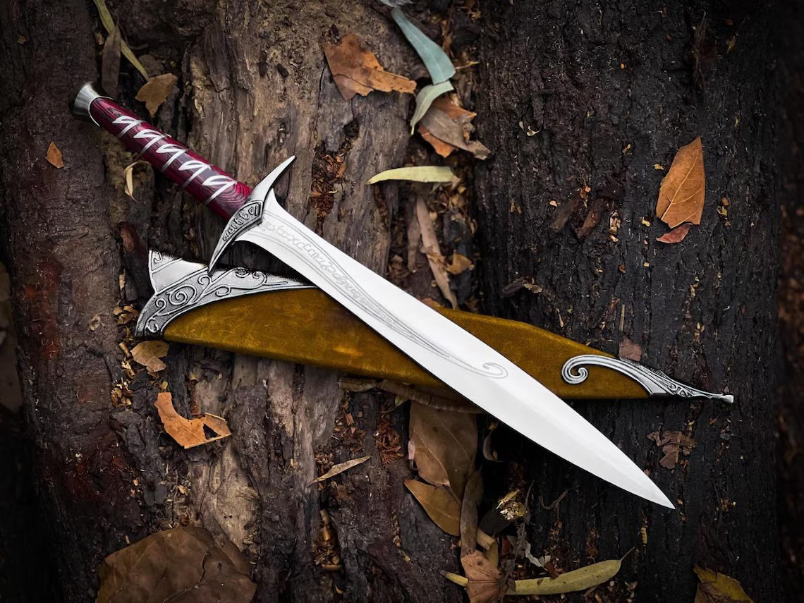 Bilbo’s Elven Sting & Anduril Sword Replica Prop