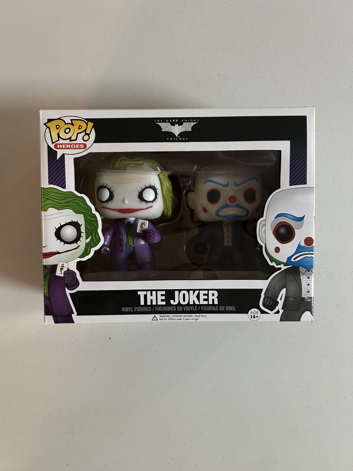 Funko Pop The Dark Knight The Joker & Robber 2-Pack (Brand New, Never Opened)