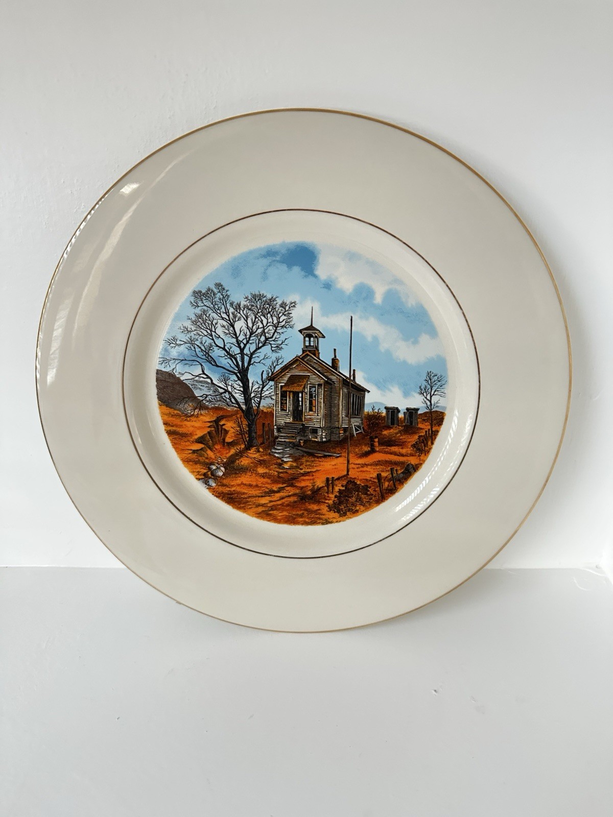 AAA North Dakota Automobile Club Collector Plate a fading heritage #9