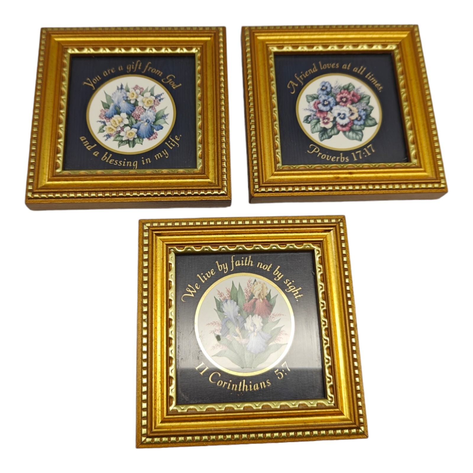 Heartfelt Creations Kathy Seek Gold Framed 4\