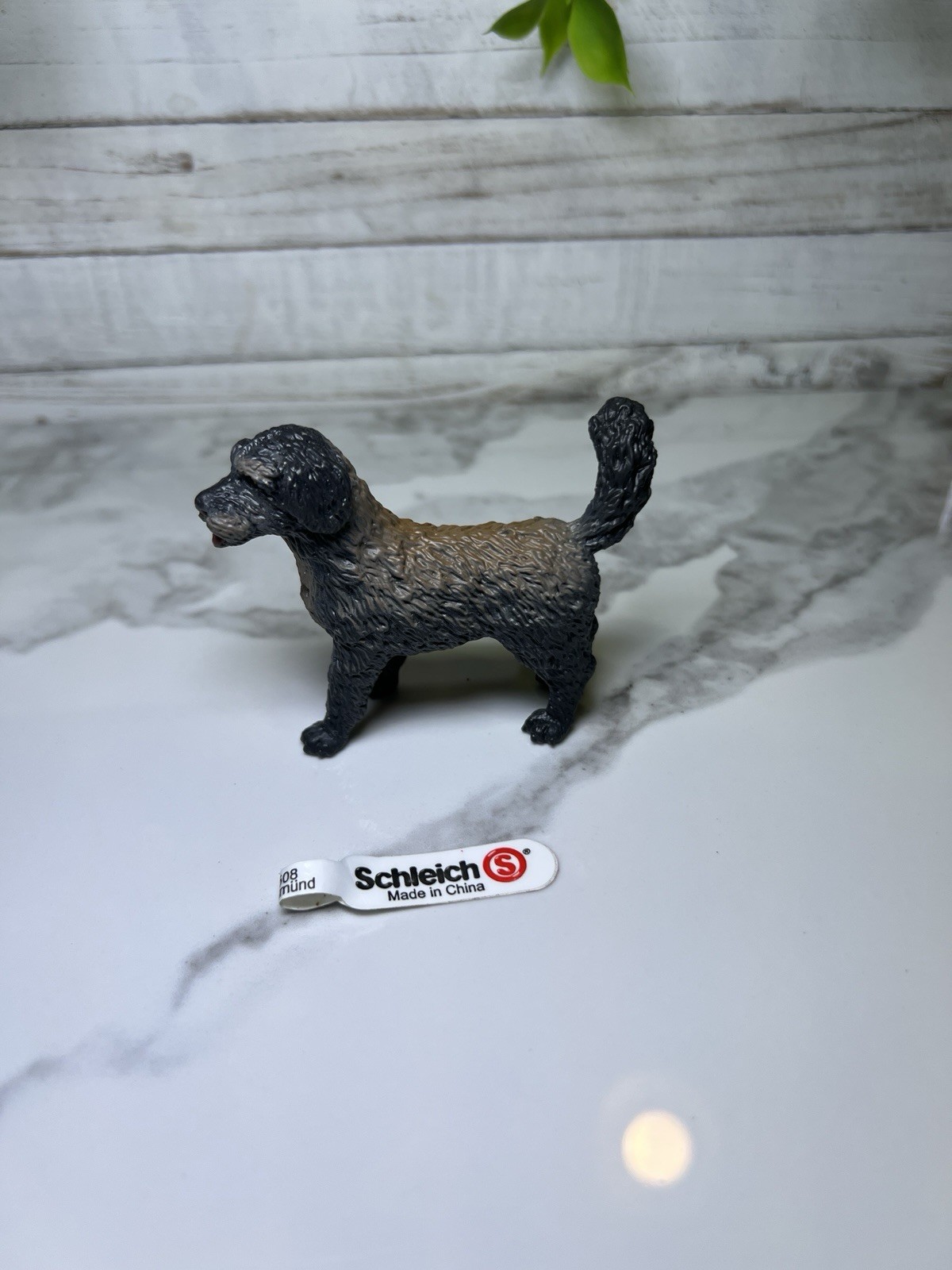 Schleich Mixed Breed Toy Dog Schleich 13145 Working Dog, Black