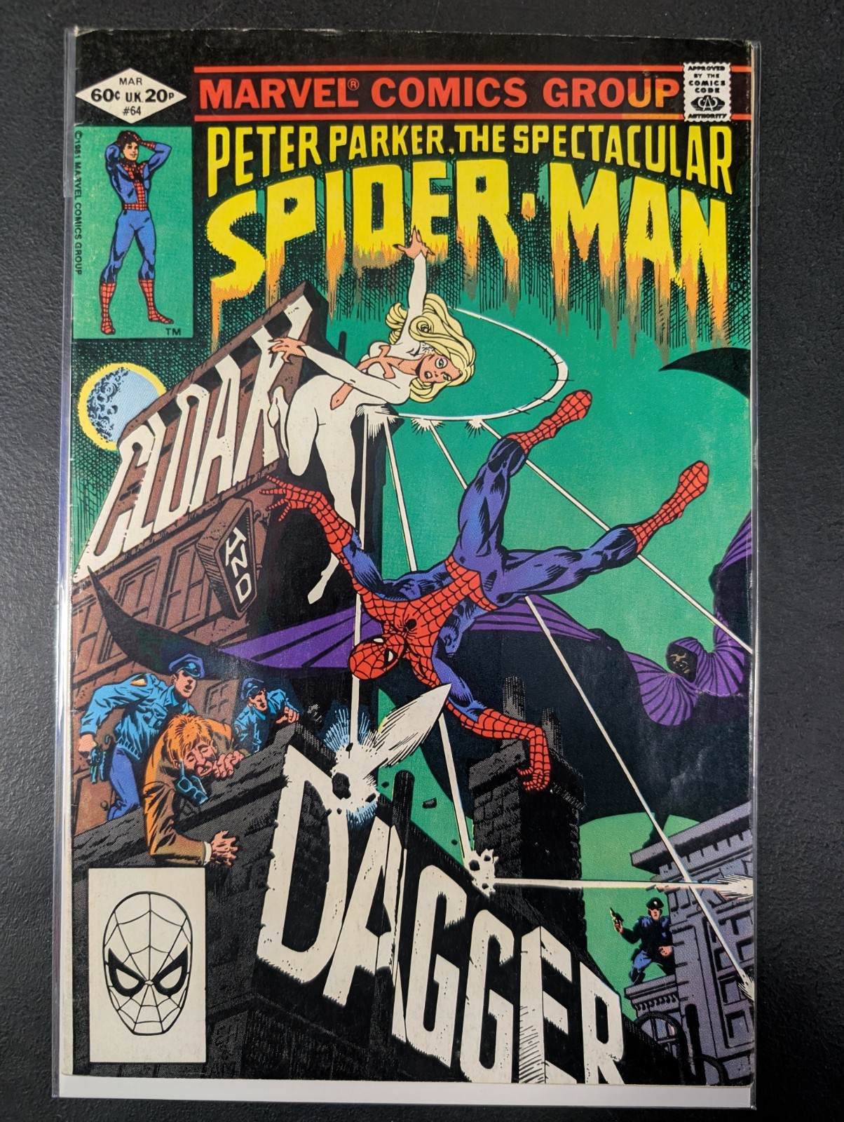 Peter Parker Spectacular Spider-Man #64 (Marvel Comics 1982) 1st Cloak & Dagger
