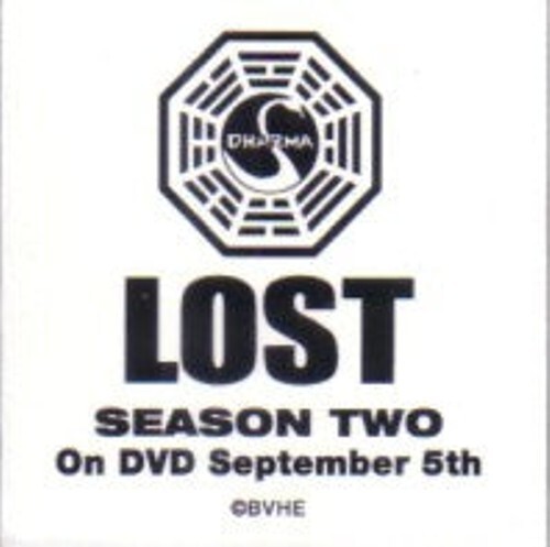 LOST Season Two DVD 2005 San Diego Comic-Con SDCC promo Dharma logo magnet