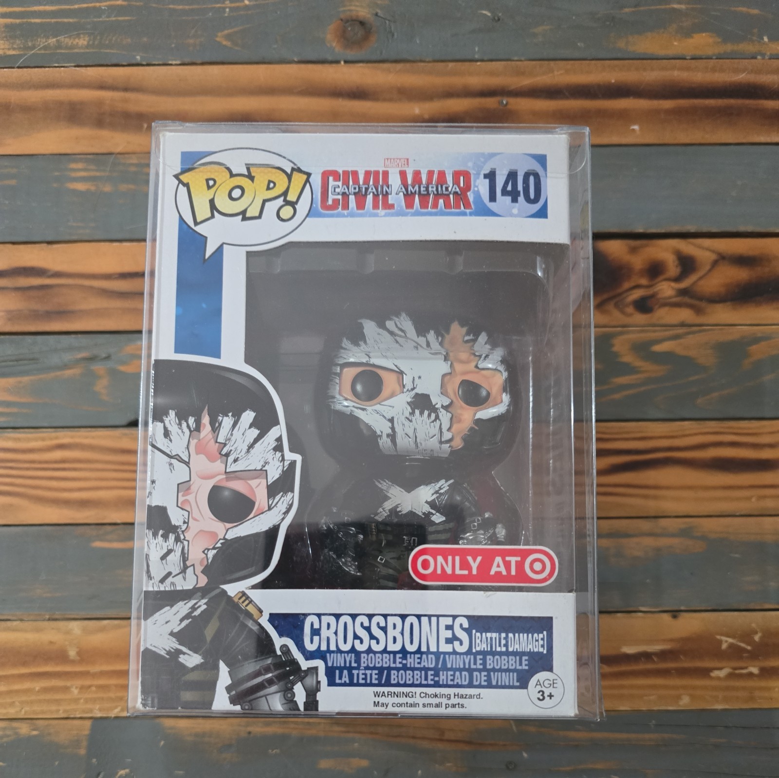 Funko Pop Vinyl: Marvel - Crossbones (w/ Cracked Mask) - Target (Exclusive)...