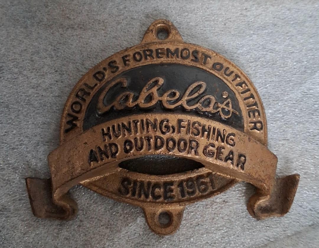 Cabela's Opener Hunting Opener Wall Mount Cast Iron Bar  Home Office Gift
