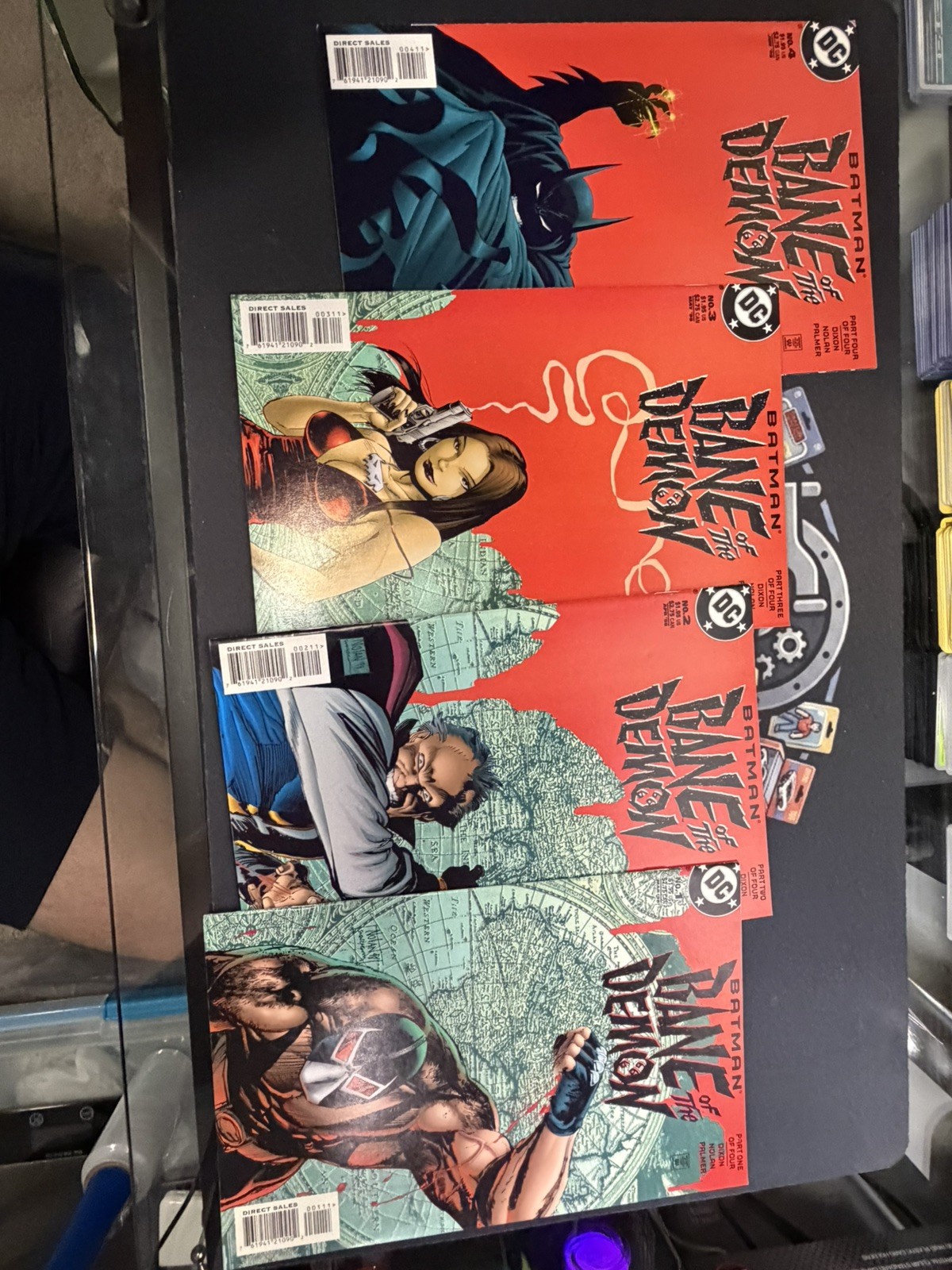 BATMAN BANE OF THE DEMON 1-4 Full Run Set Dixon Nolan