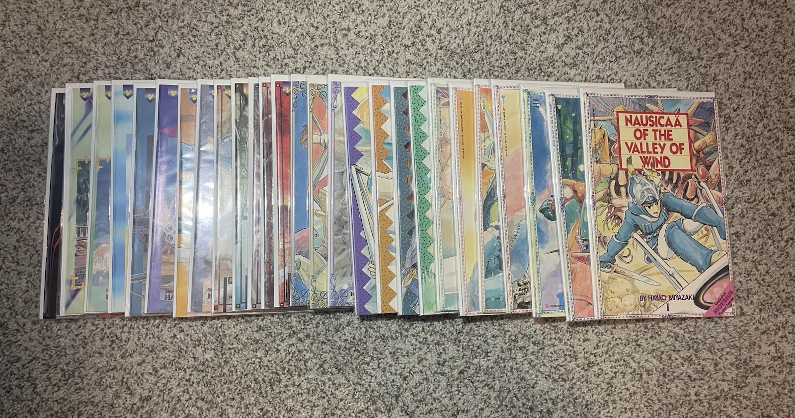 Nausicaa Of The Valley Of Wind Complete Original Comics Set Hayao Miyazaki