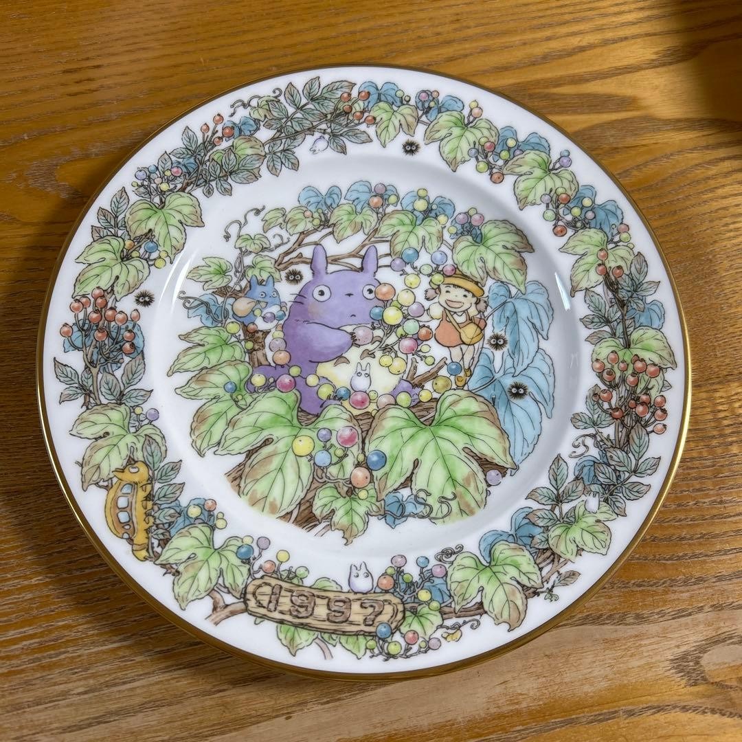 My Neighbor Totoro Noritake 1997 Totoro Yearly Plate Studio Ghibli From Japan