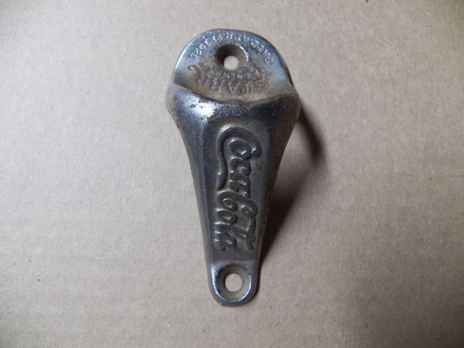 Vintage Coco Cola Starr bottle opener Patd. apr.21 1925 #5 Brown mfg.co. USA