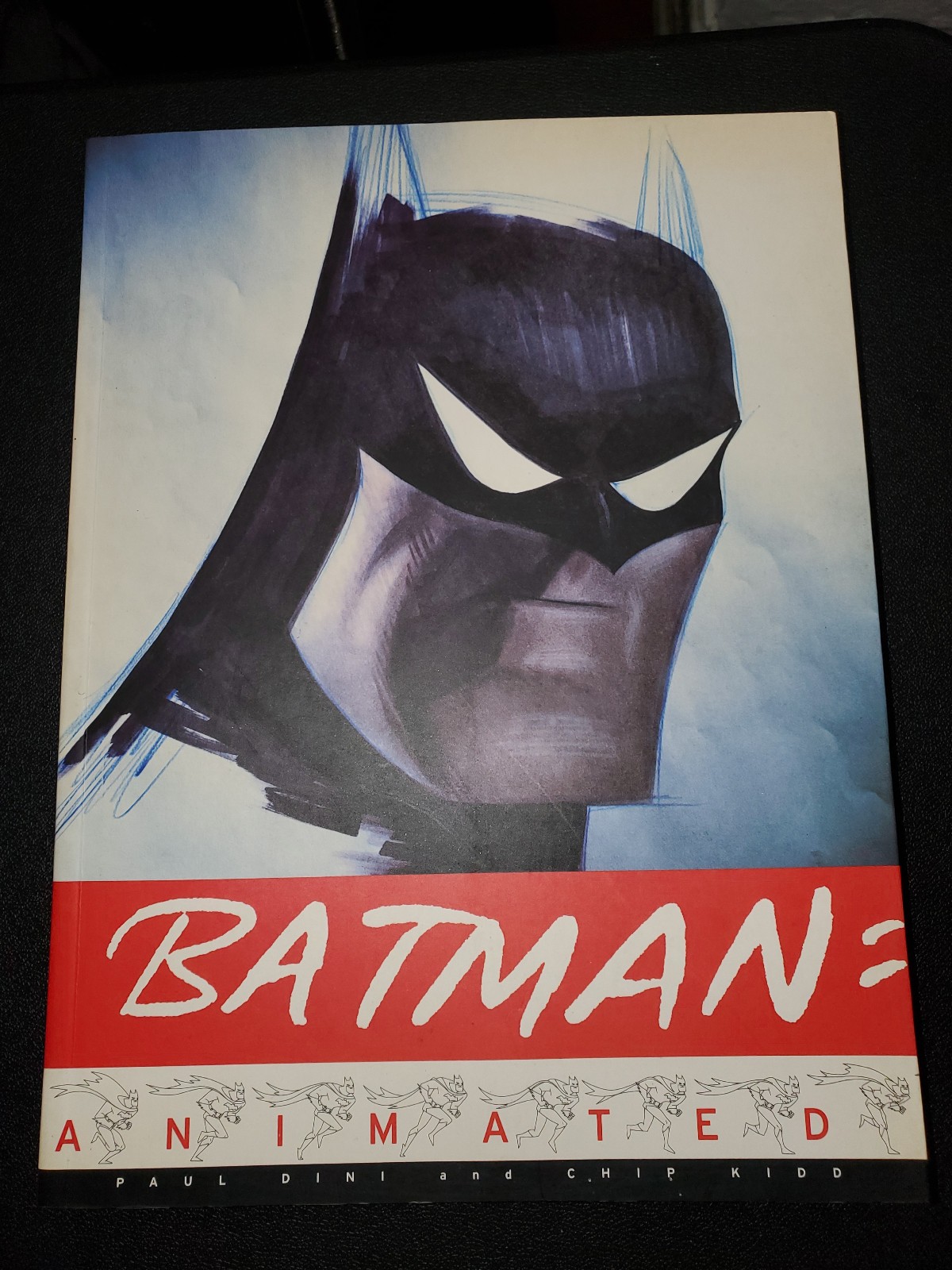 1998 ~ BATMAN ANIMATED ~ COMIC ART BOOK ~ PAUL DINI & CHIP KIDD