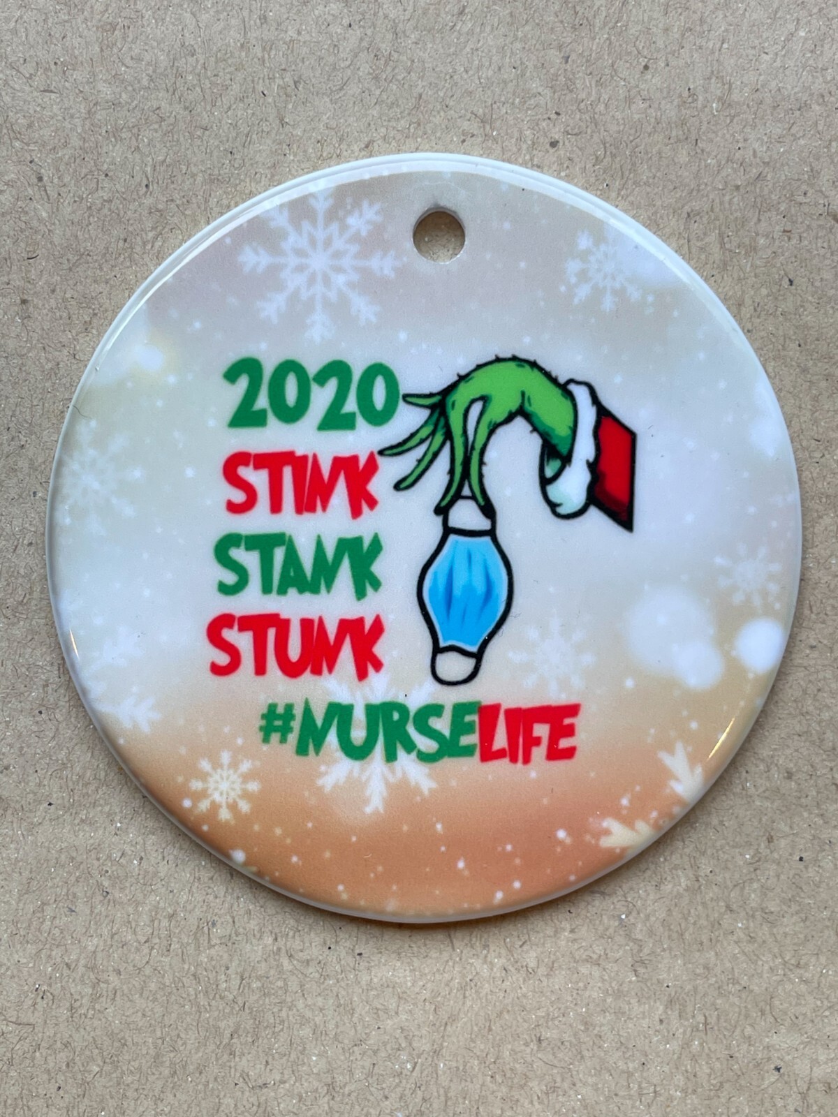 2020 Covid Pandemic Ceramic Ornaments Collectible Historical Keepsakes U-Pick