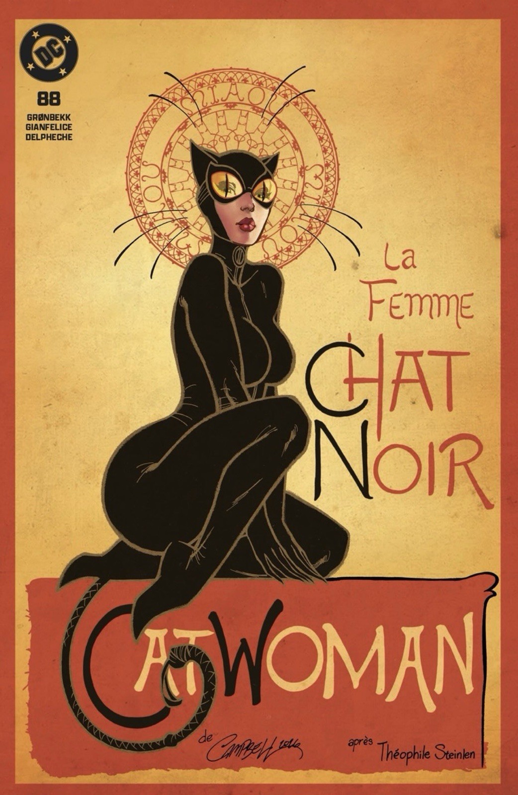 Catwoman #88 J Scott Campbell Chat Noir Exclusive Presale