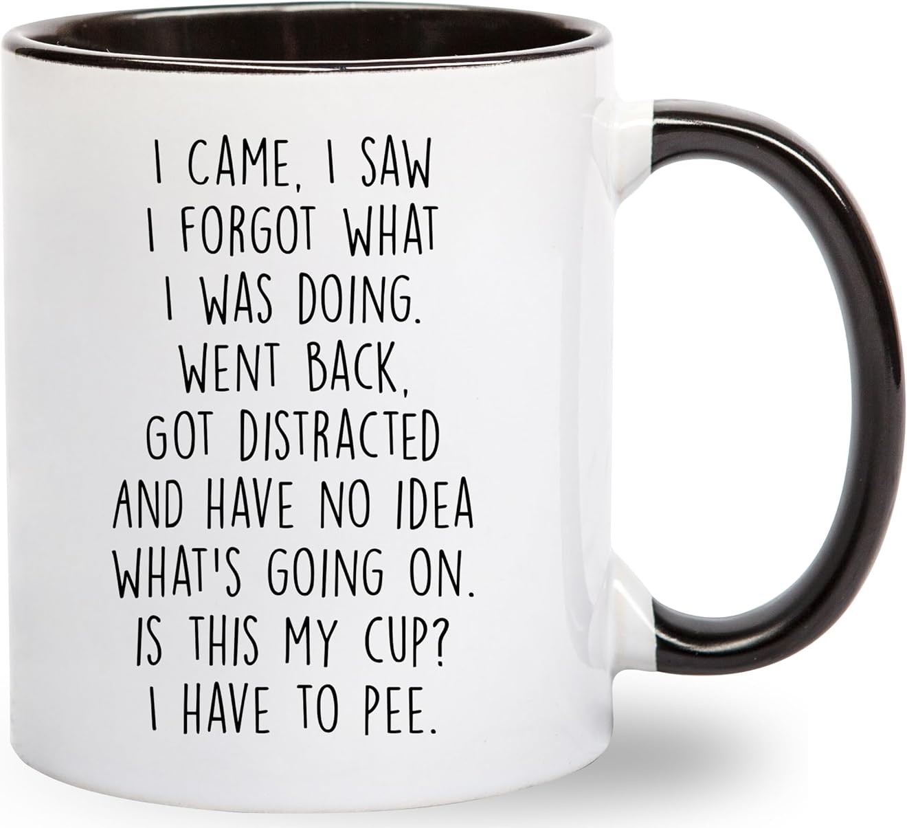 I Came I Saw I Forgot What I Was Doing Coffee Mug - Funny Senior