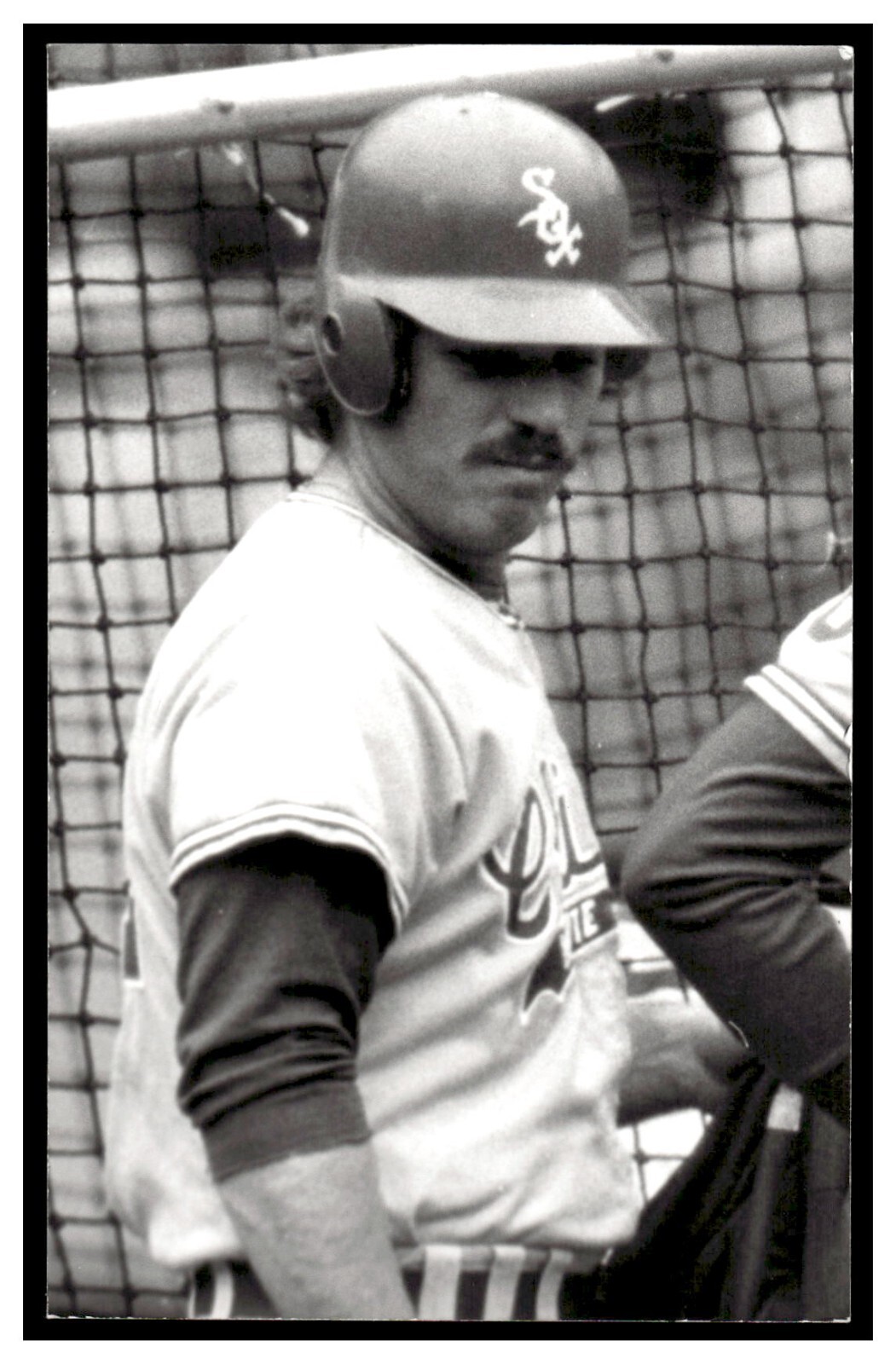 Ed Herrmann Chicago White Sox Vintage Baseball Postcard PCCW