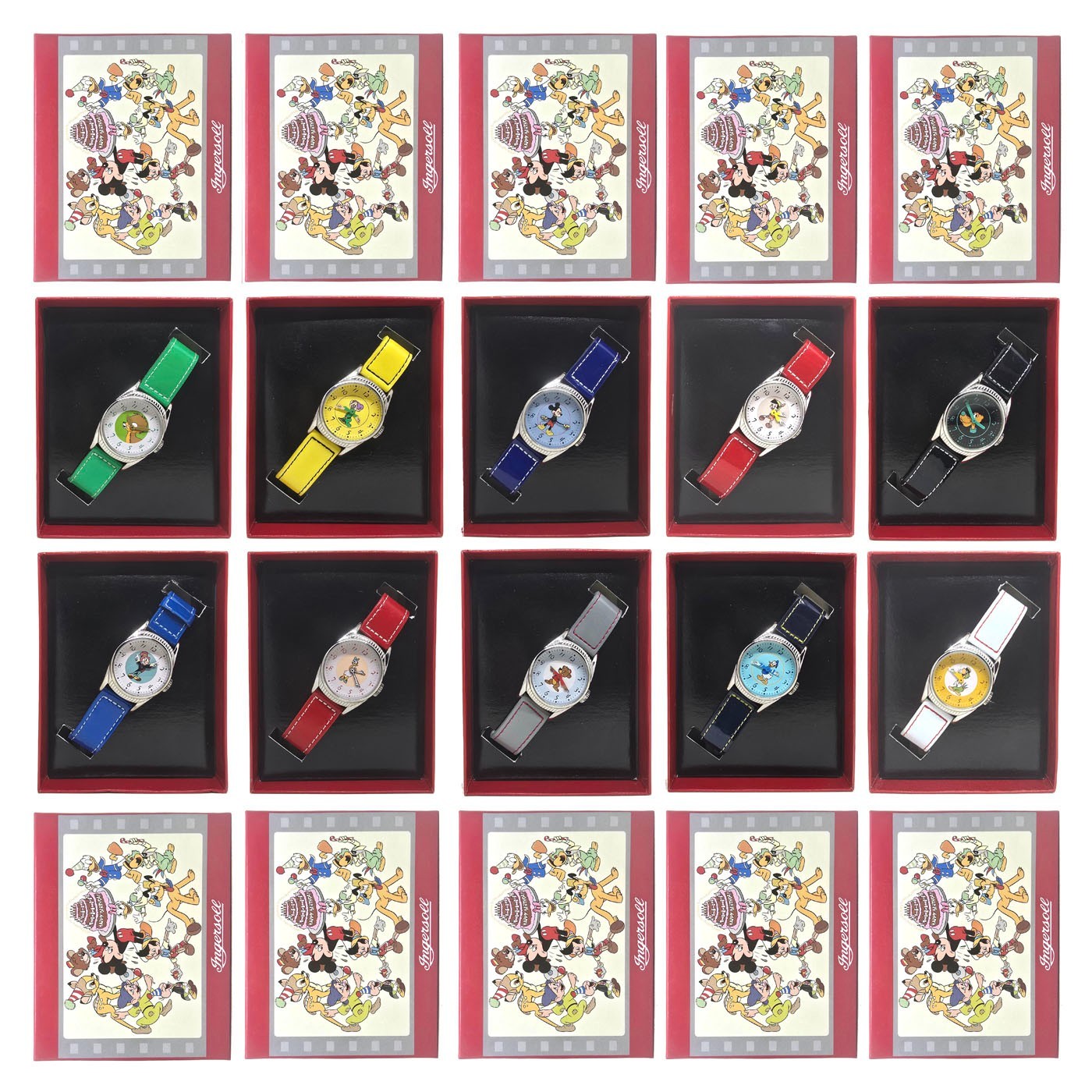 MINT Disney 2000 Ingersoll Timex Complete 10 Watch Set NIB NOS LOW #26, #79, #81
