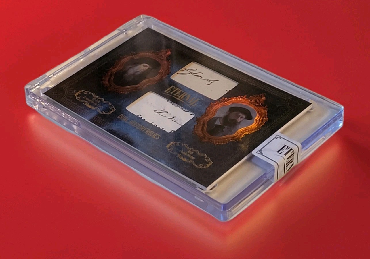 2024 Eternal Cuts Leonardo da Vinci & Claude Monet Dual History Relics Ltd 32/75
