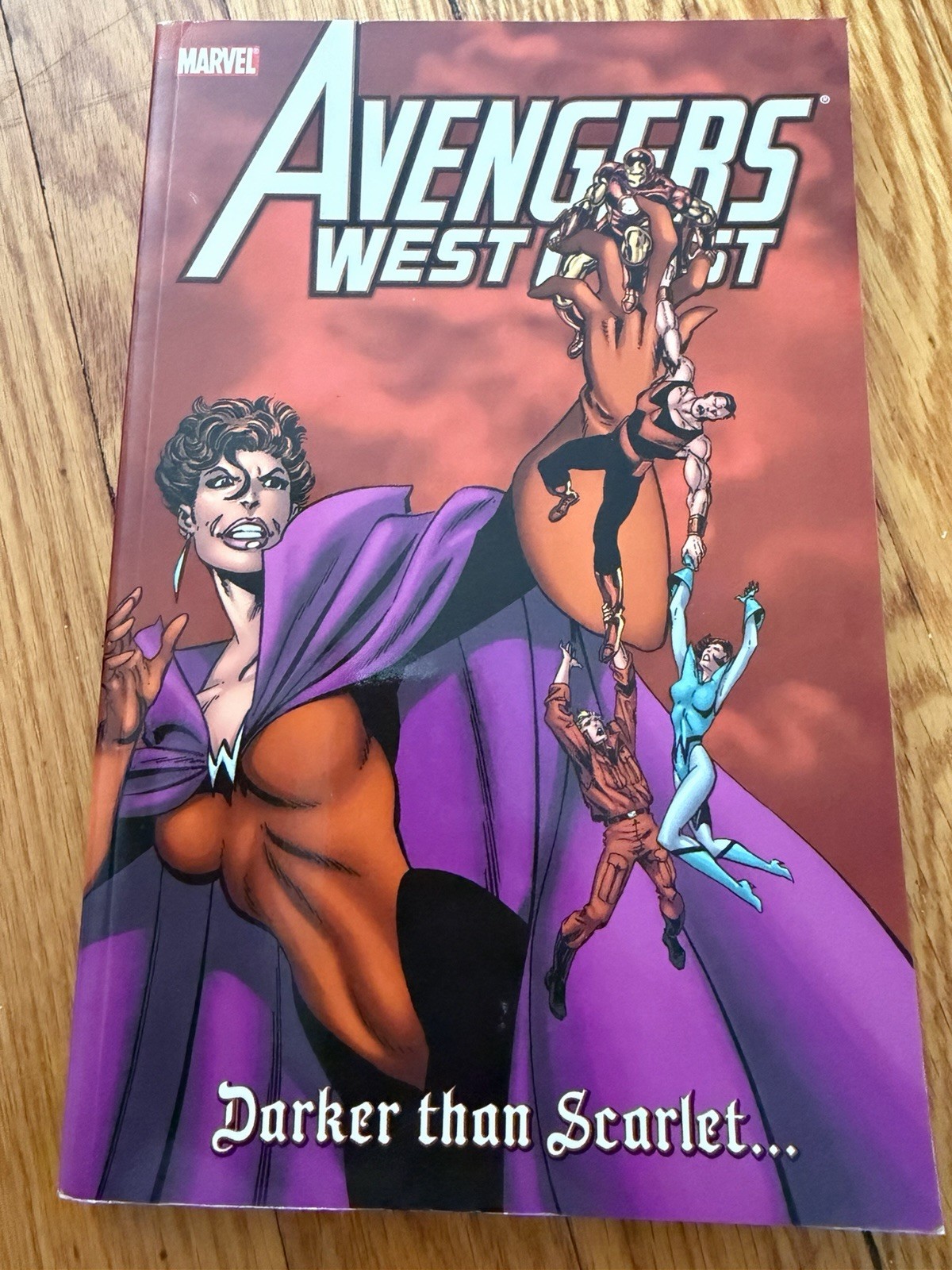 Avengers West Coast: Darker than Scarlet (Marvel Comics First Printing 2008) VG