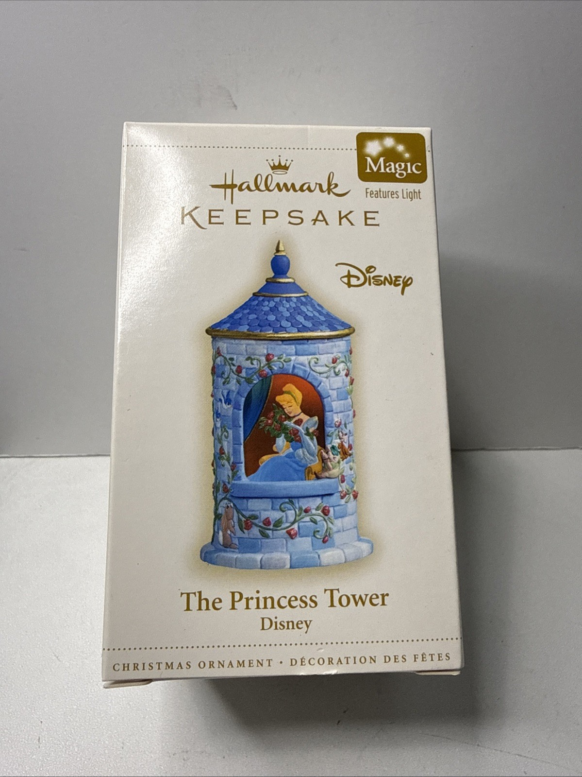 Hallmark 2006 The Princess Tower Disney Magic Keepsake Ornament Motion MIB