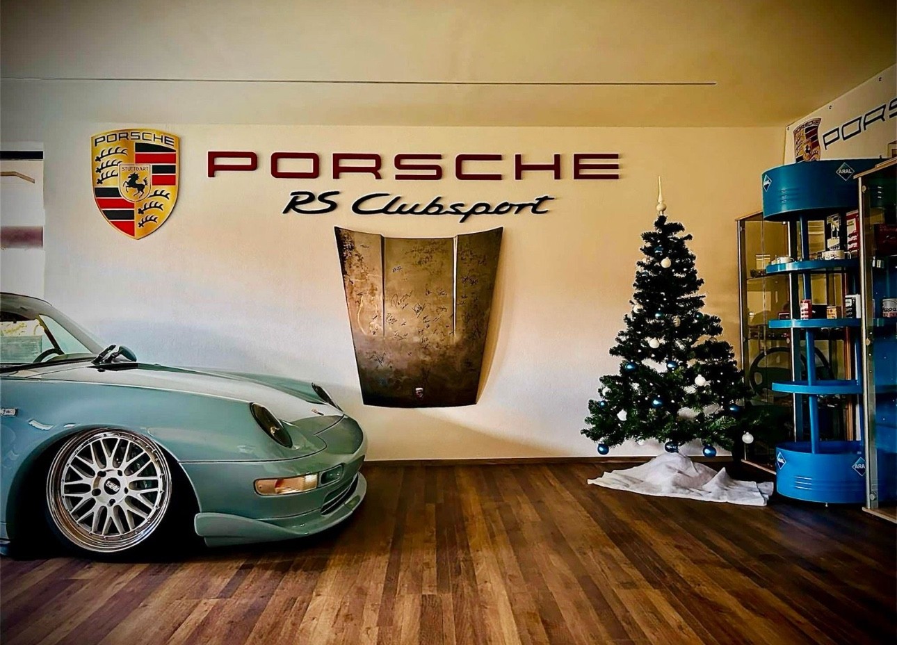 Porsche 310cm letter lettering sign board sign sign cartello letterro 