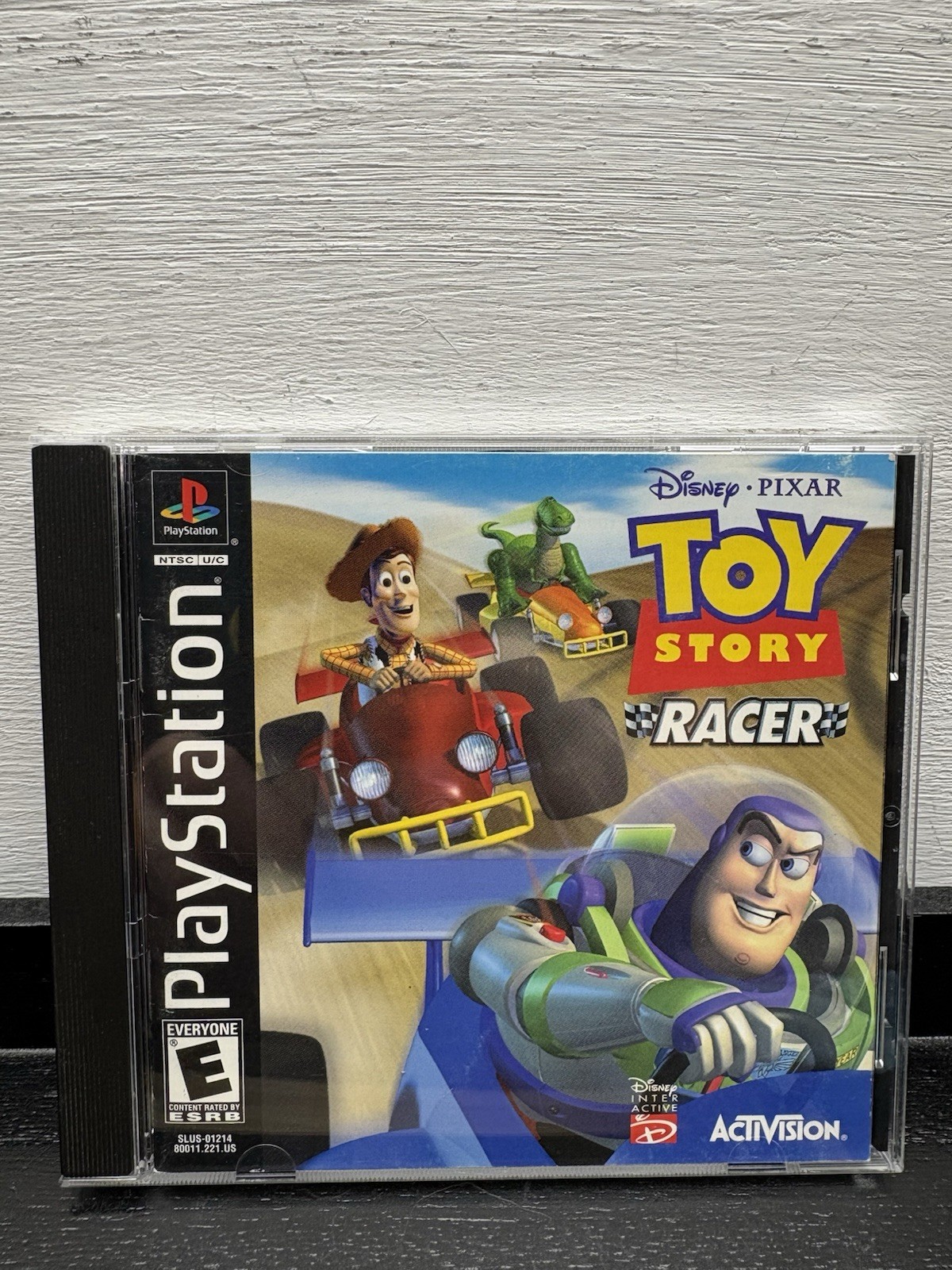 Toy Story Racer (Sony PlayStation 1, 2001) w/ Manual No Back Art Tested See Desc