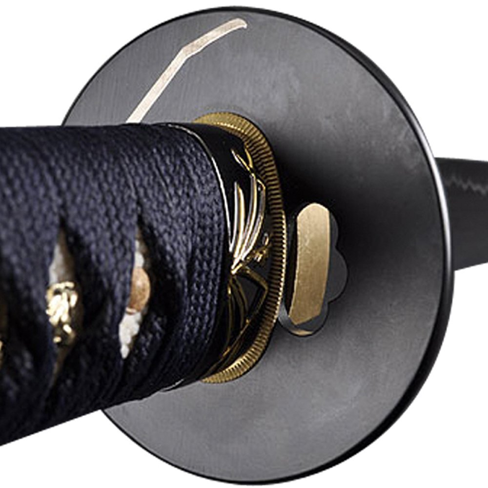 1045 High Carbon Functional Japanese Katana Orchid Premium Sharp