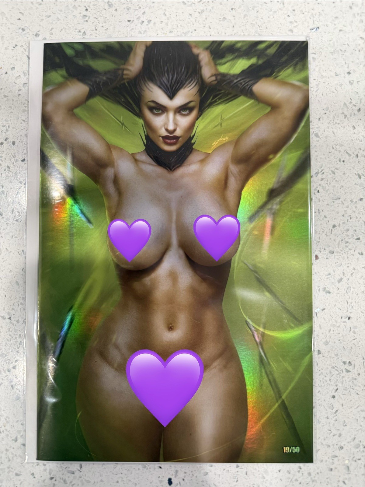 Power Hour #3 SHIKARII Hela ~Full Risqué FOIL Variant~ 19/59