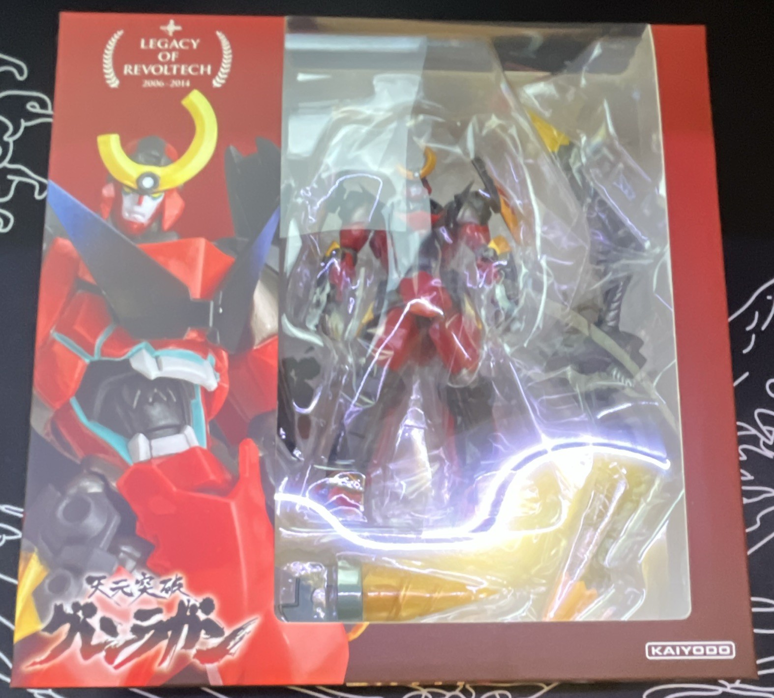 Kaiyodo Legacy of Revoltech Series LR-052 Gurren Lagann PVC Figure
