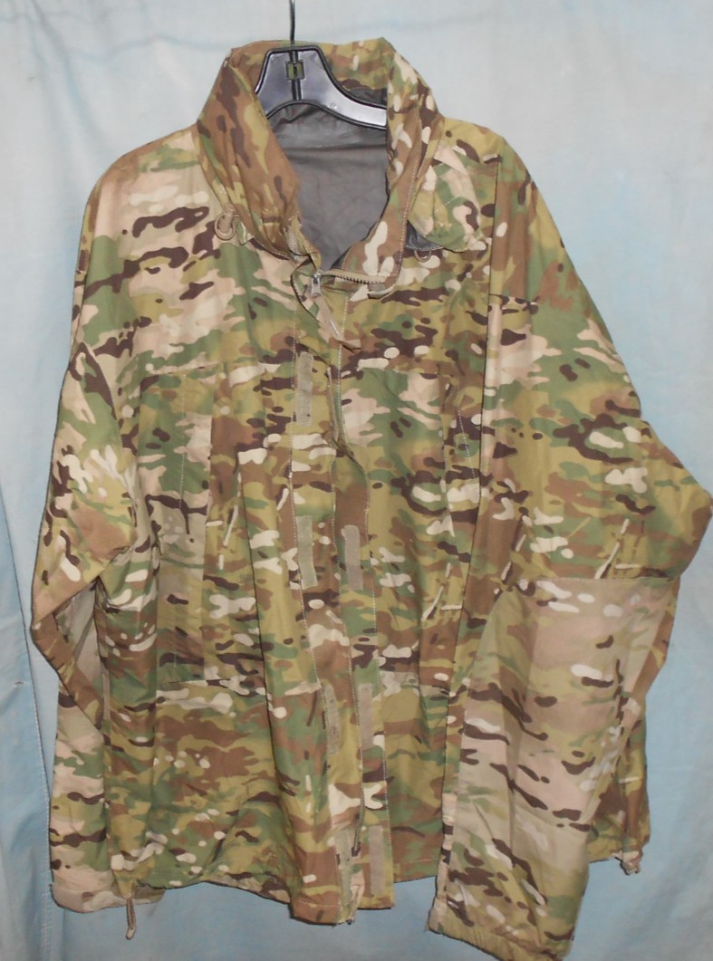 USGI ADS Multicam OCP  Extreme Cold Wet Weather Jacket XL-XL EUC 
