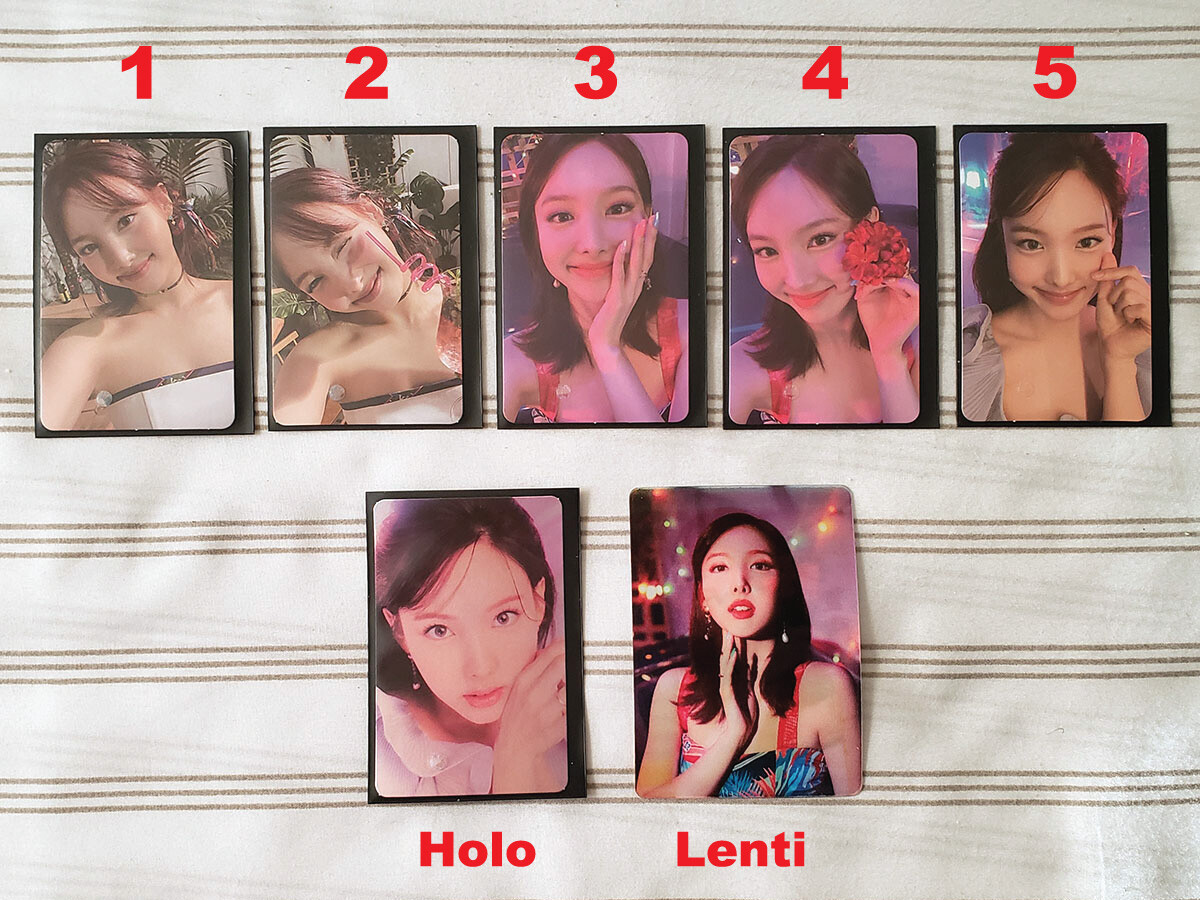TWICE - 10th Mini Album - TASTE OF LOVE - Official PCs & POB (Free Shipping)