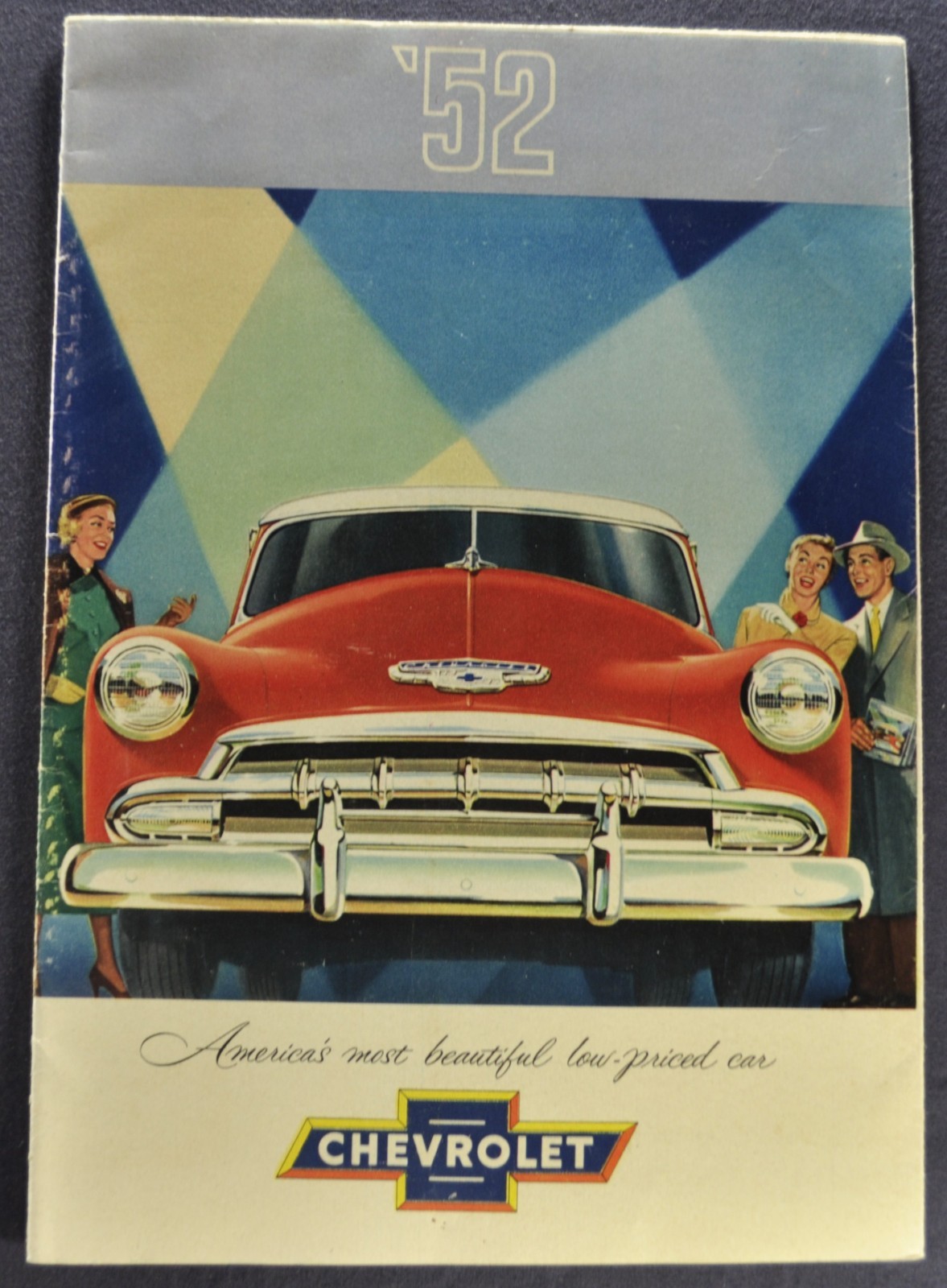 1952 Chevrolet Brochure Belair Fleetline Styleline, Wagon Nice Original 52