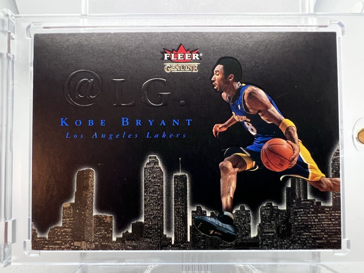 valuable insert 1 345 LG. 2001 Fleer Kobe Bryant Lakers