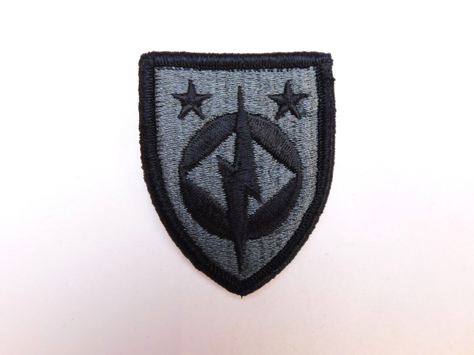 US Army Computer Systems Command USACSC - ACU Military Patch SSI Hook Back NOS