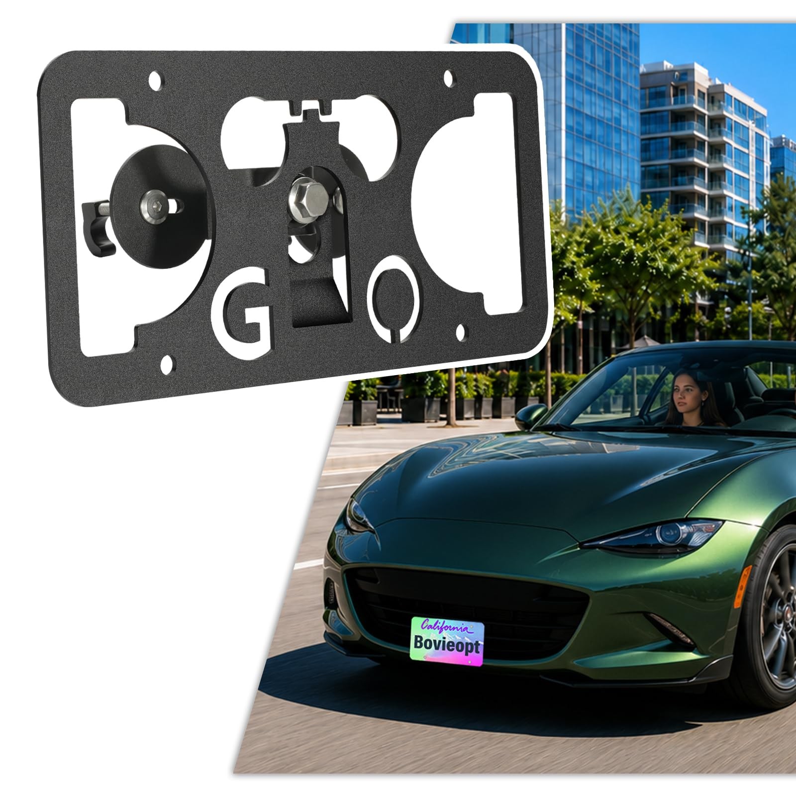 Bovieopt License Plate Mount Mazda Millenia MPV MX-5 NB ND