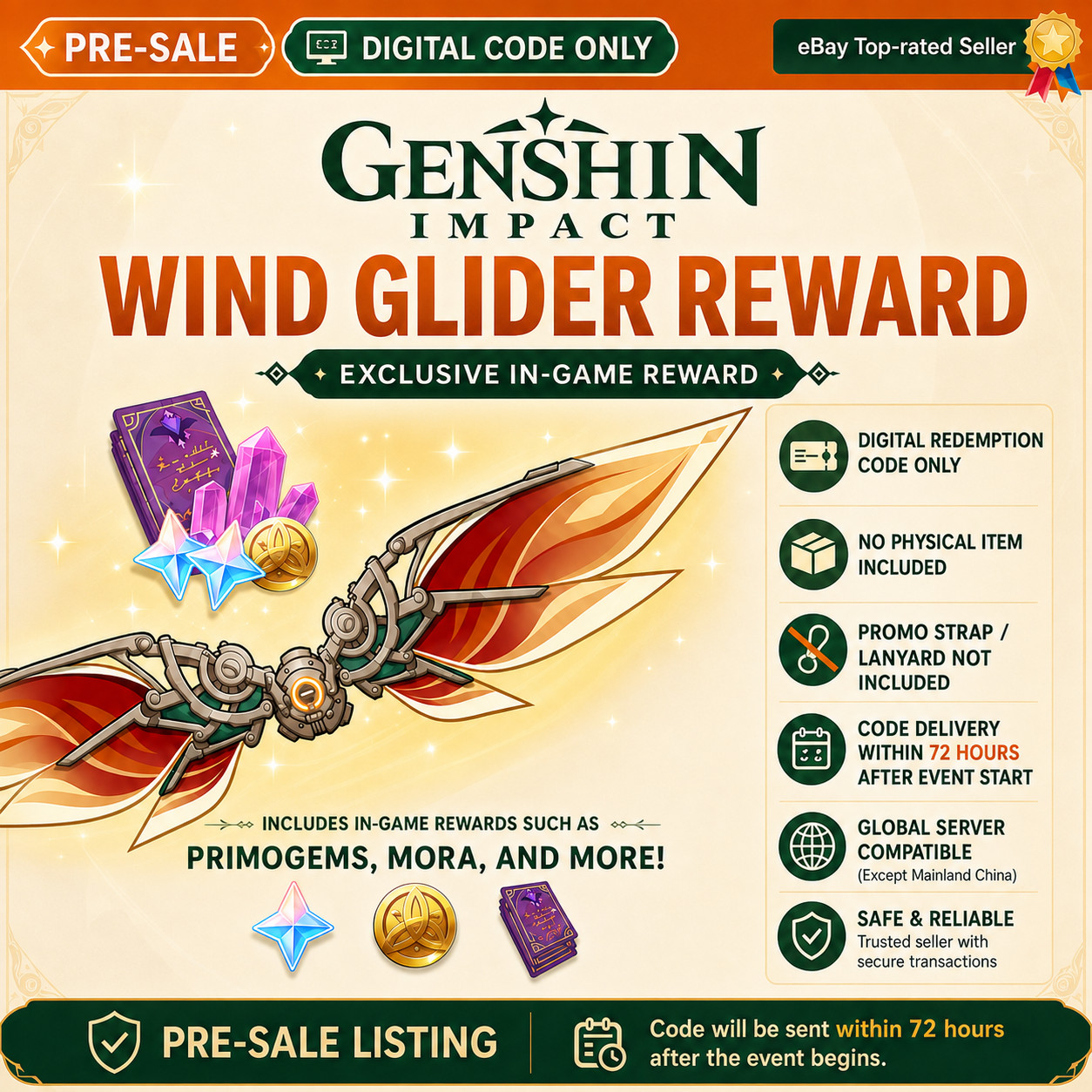 【PSL】Genshin Impact x  Vkusno collab Redeem Code