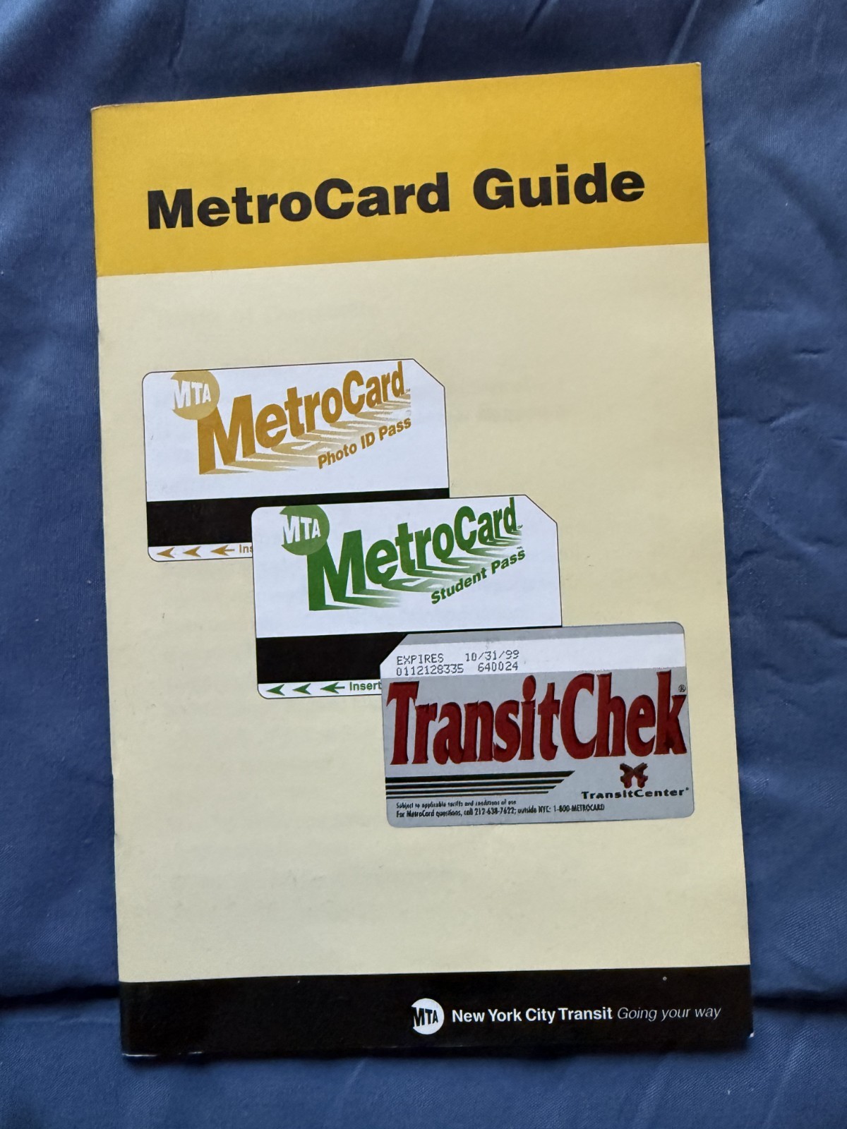 MetroCard Guide ( 32 pages ) NEW NYC/MTA + 5th  AVENUE COACH ROUTES MAP