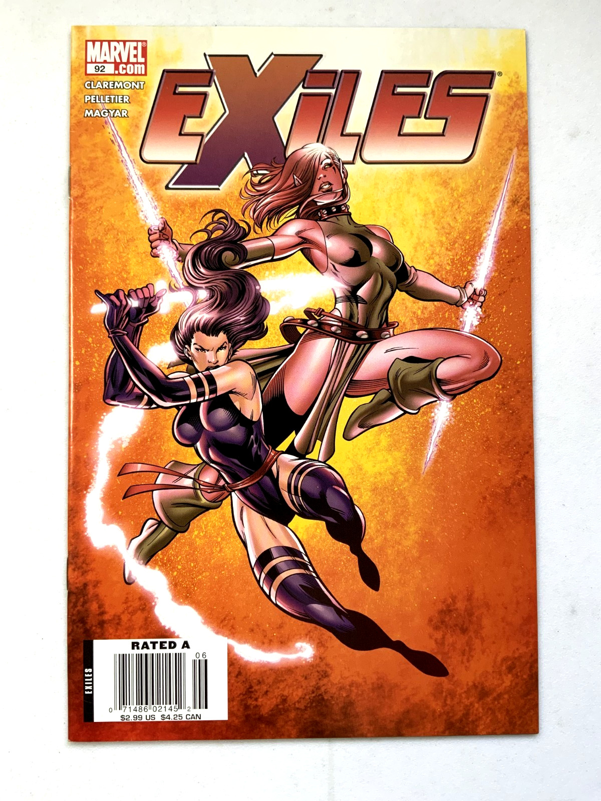 Marvel EXILES (2007) #92 Rare Newsstand Variant Psylocke Cover VF/NM Ships FREE