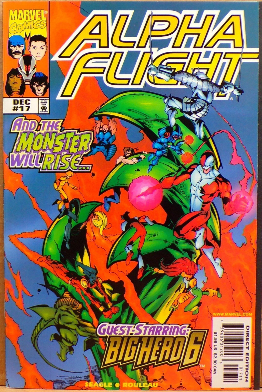ALPHA FLIGHT #1-20 (1998) MARVEL COMICS FULL SET #17 1ST APPEARANCE BIG HERO SIX