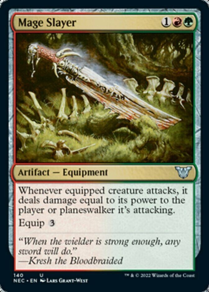 1x MAGE SLAYER - Commander - MTG - NM - Magic the Gathering
