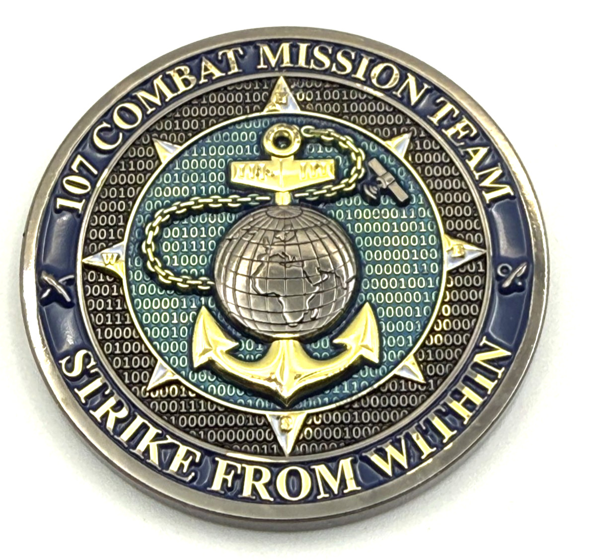 G47 107 Combat Mission Team Challenge Coin