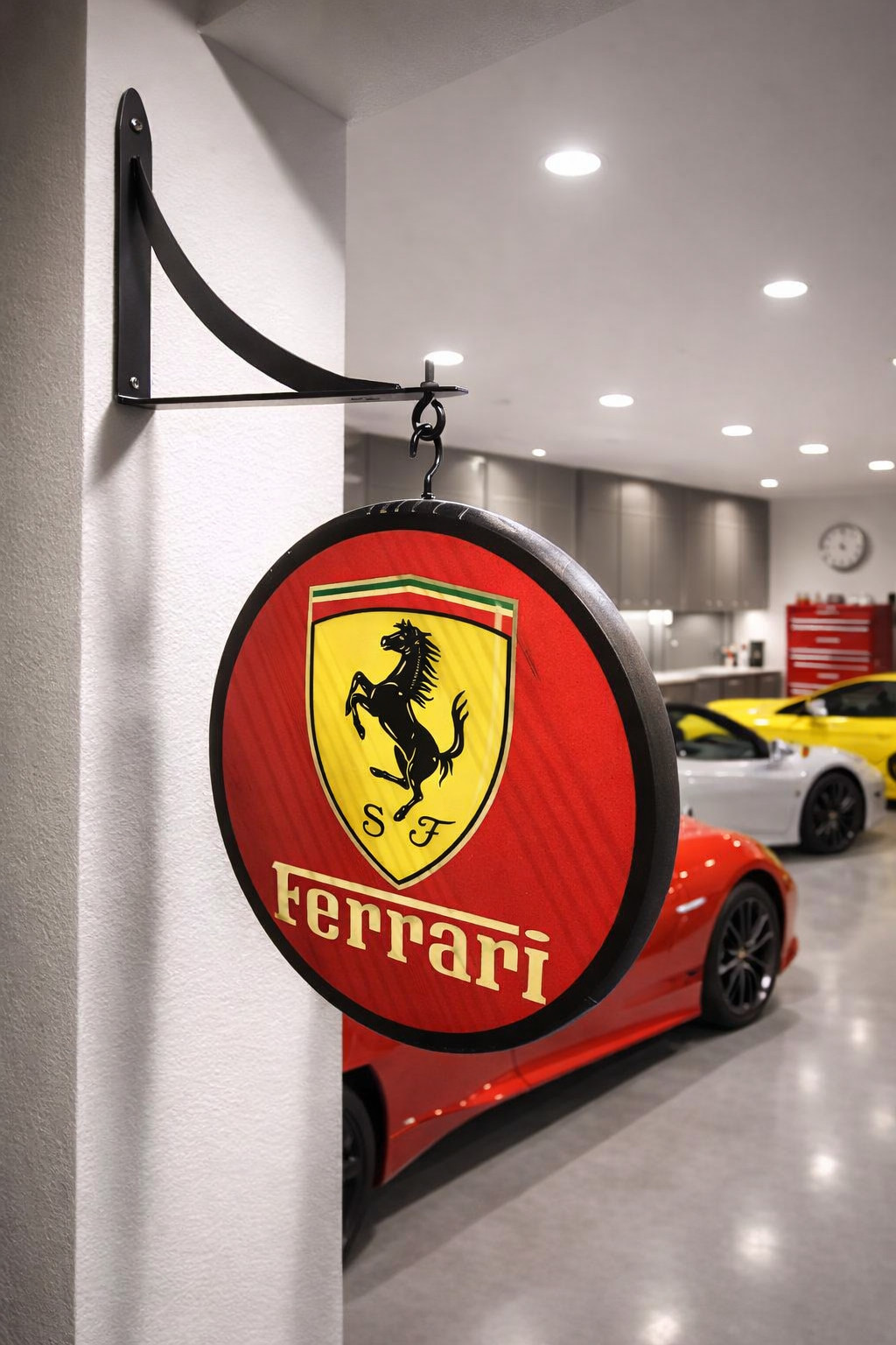 Ferrari Double Sided Pub Sign