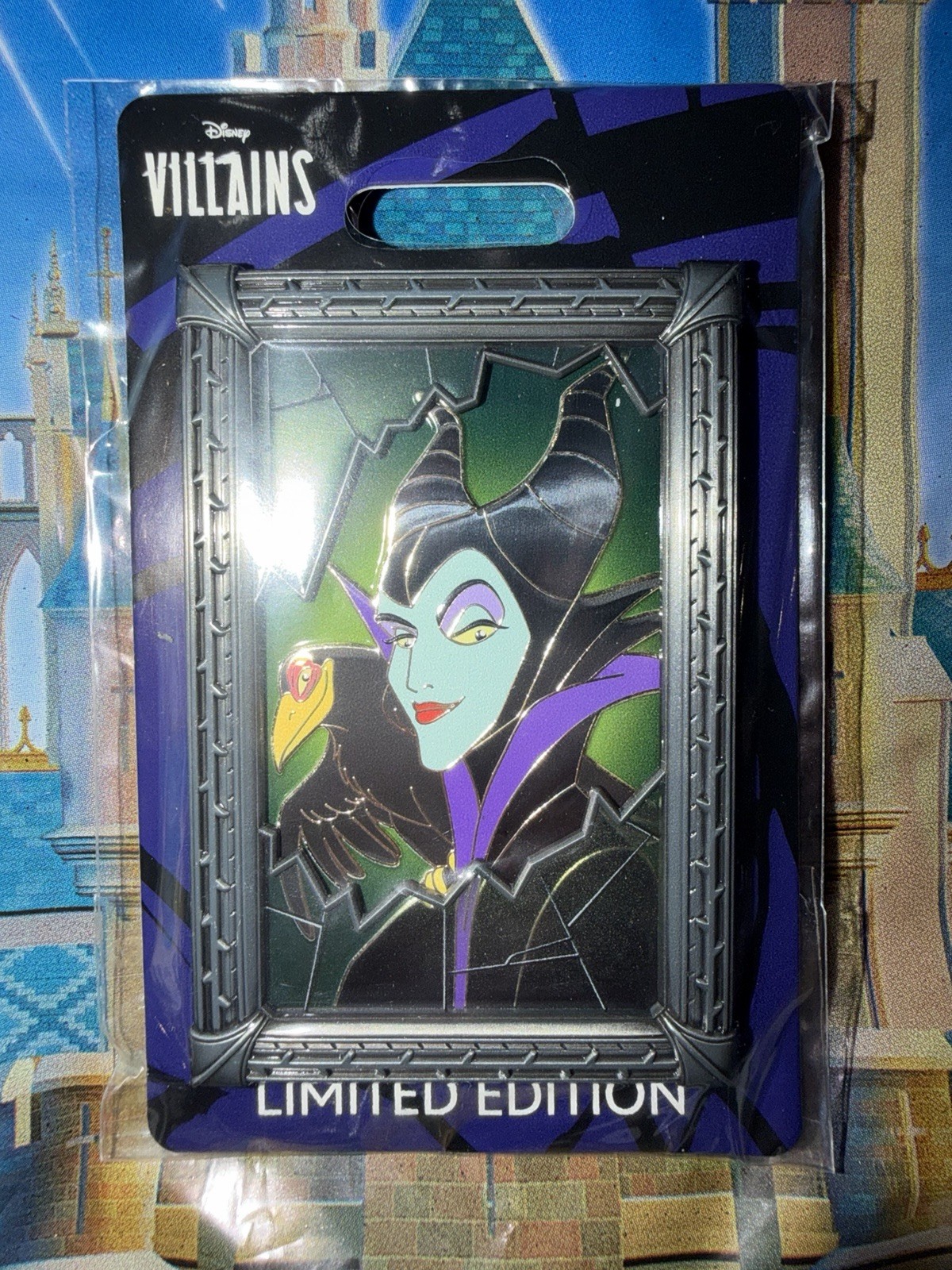 Disney MOG D23 2026 Mickeys Glendale 3D Portraits Of Evil Frame Maleficent LE400