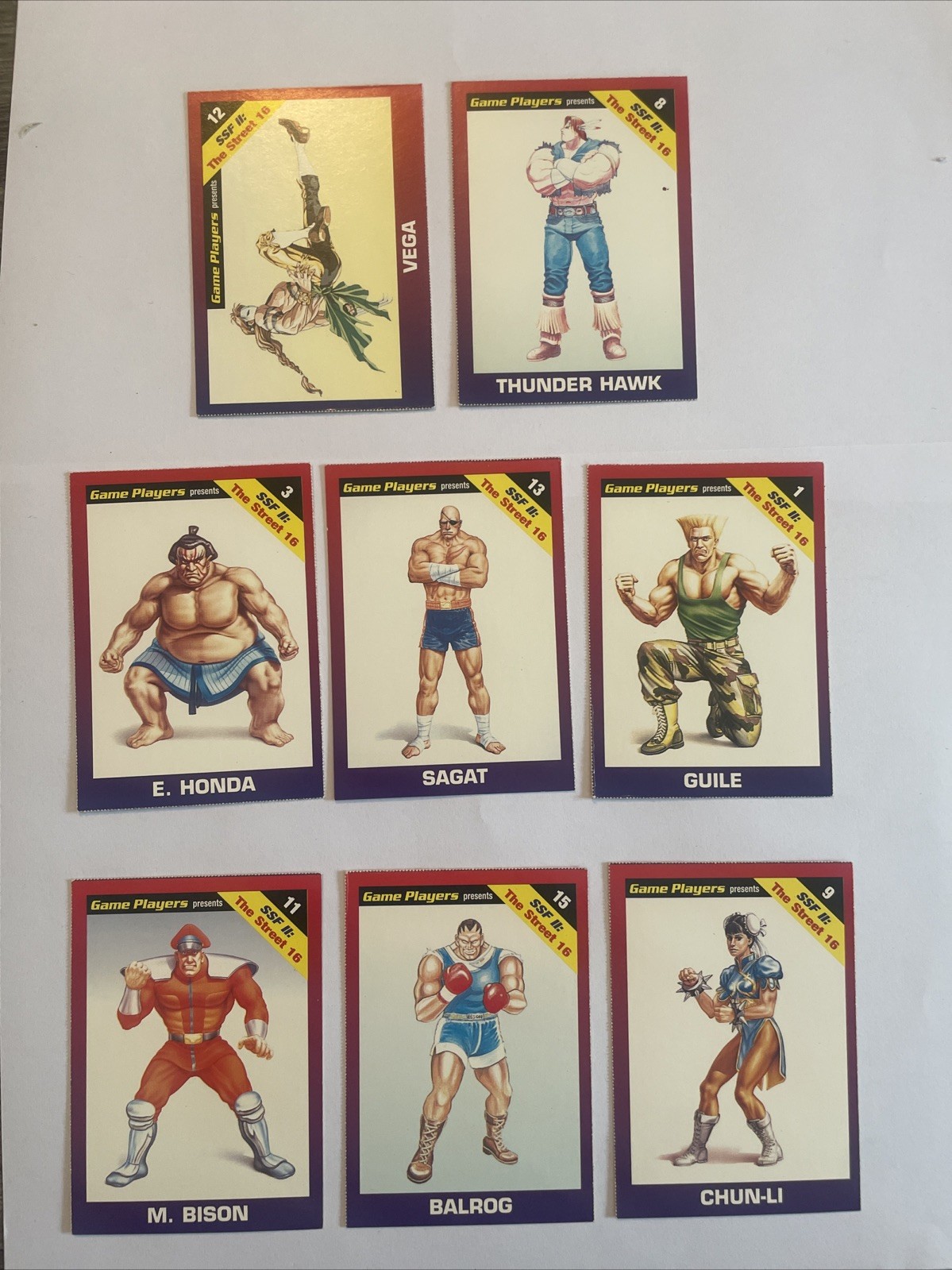 VTG LOT OF 8 1994 GAME PLAYERS MAGAZINE STREET FIGHTER II THE STREET RARE