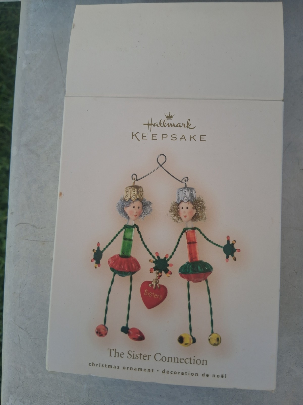 Hallmark Keepsake - 2007 THE SISTER CONNECTION Sue Tague Ornament 