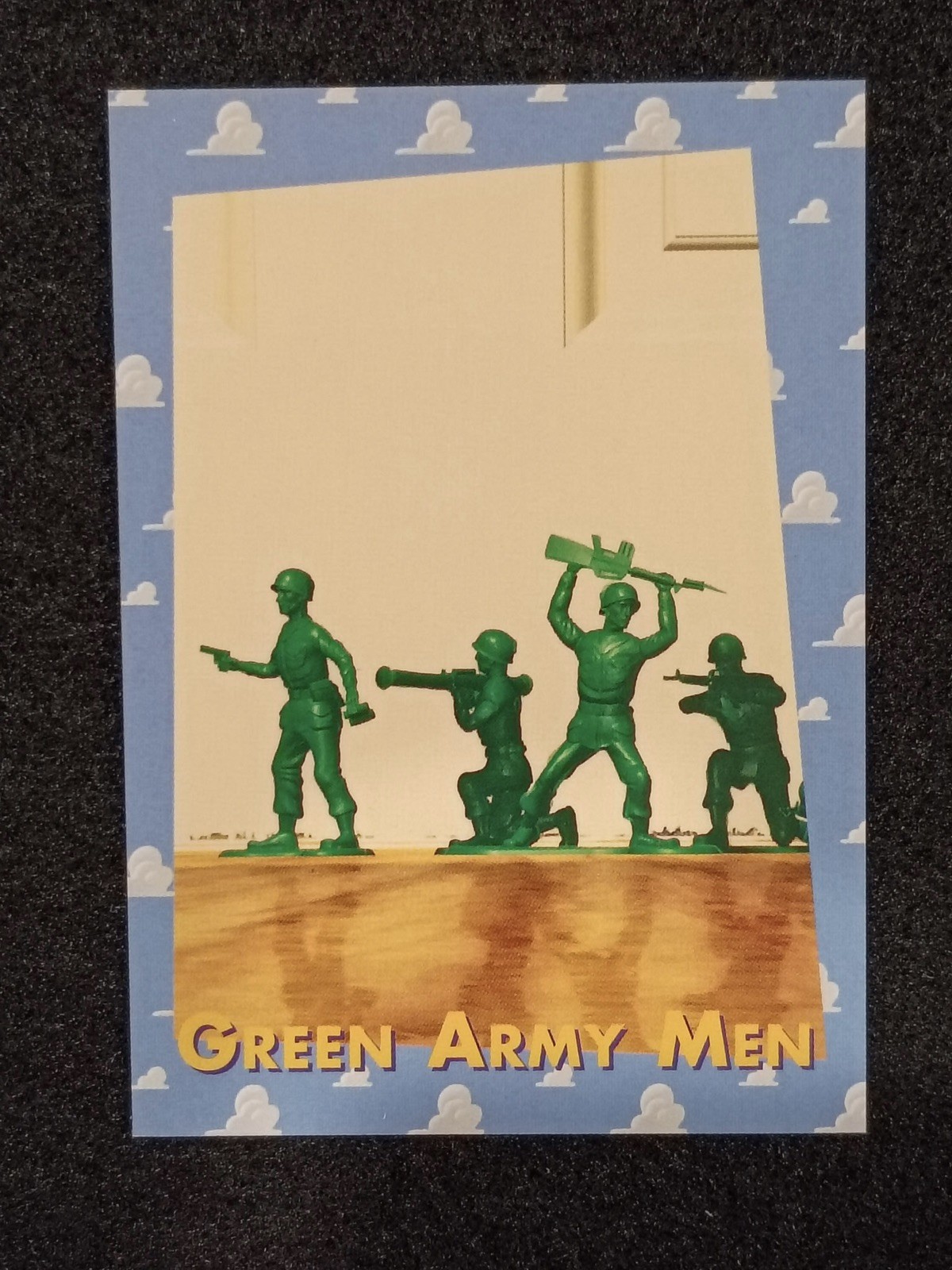 1995 Skybox Toy Story fresh from pack Army Men. Mint . 