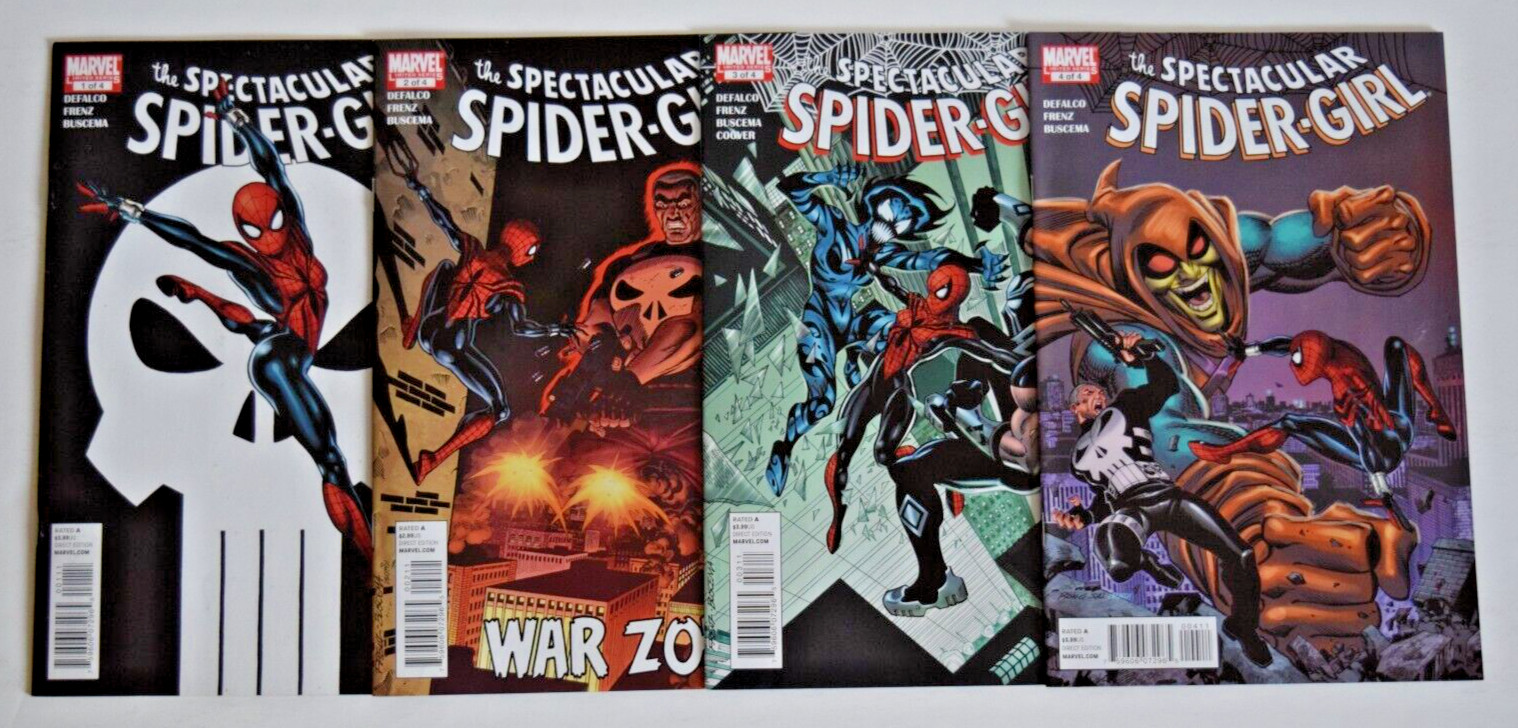 SPECTACULAR SPIDER-GIRL (2010) 4 ISSUE COMPLETE SET #1-4 MARVEL COMICS
