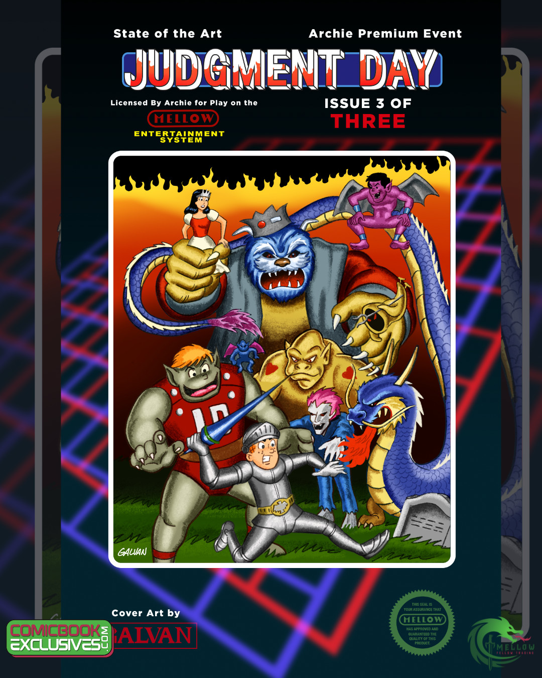 Archie Horror : Judgment Day #3 Galvan GHOSTS n GOBLINS /250 Exclusive Variant