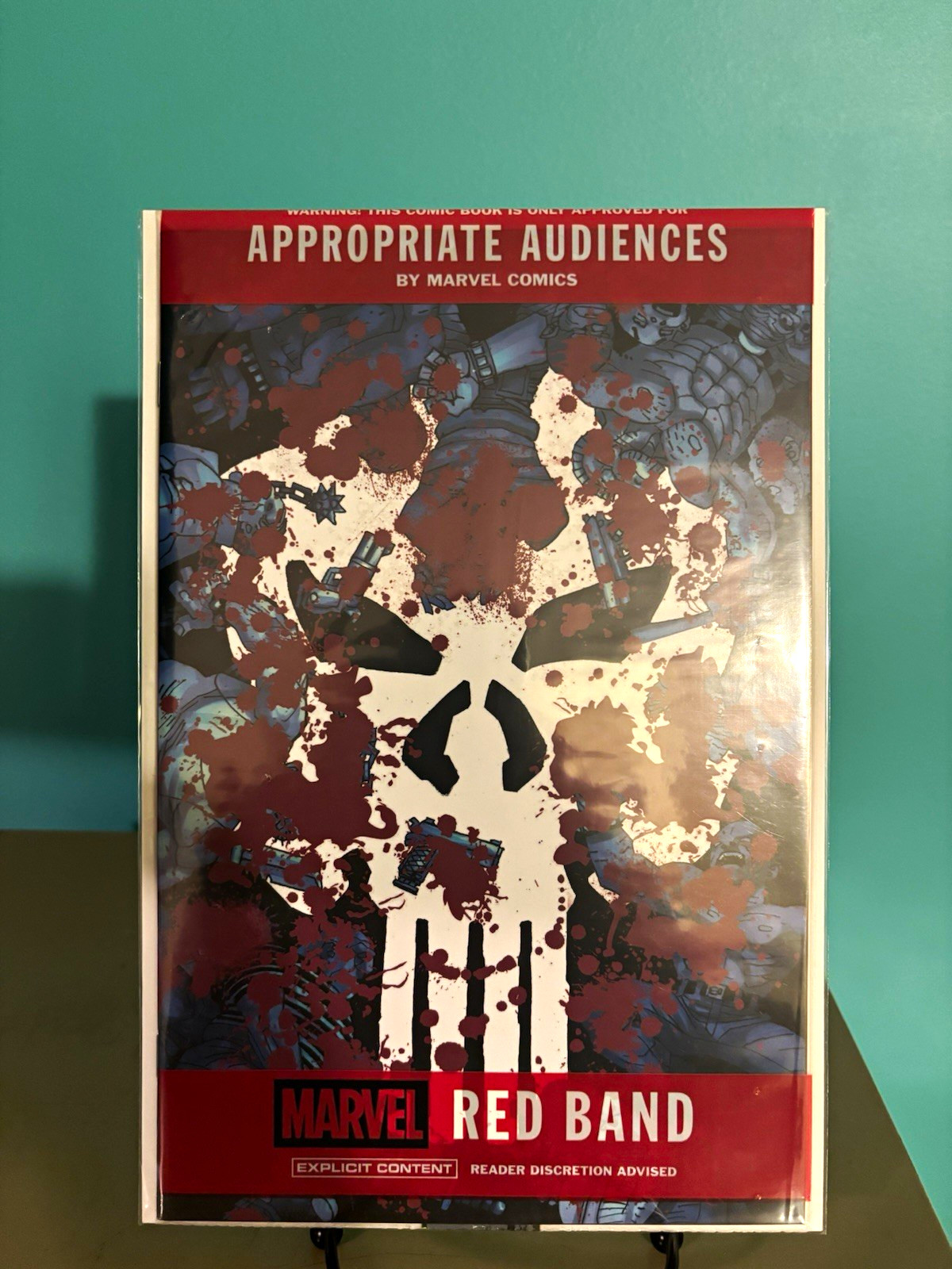 The Punisher: Red Band #1, 1:100 Frank Miller Virgin Variant Sealed, Marvel