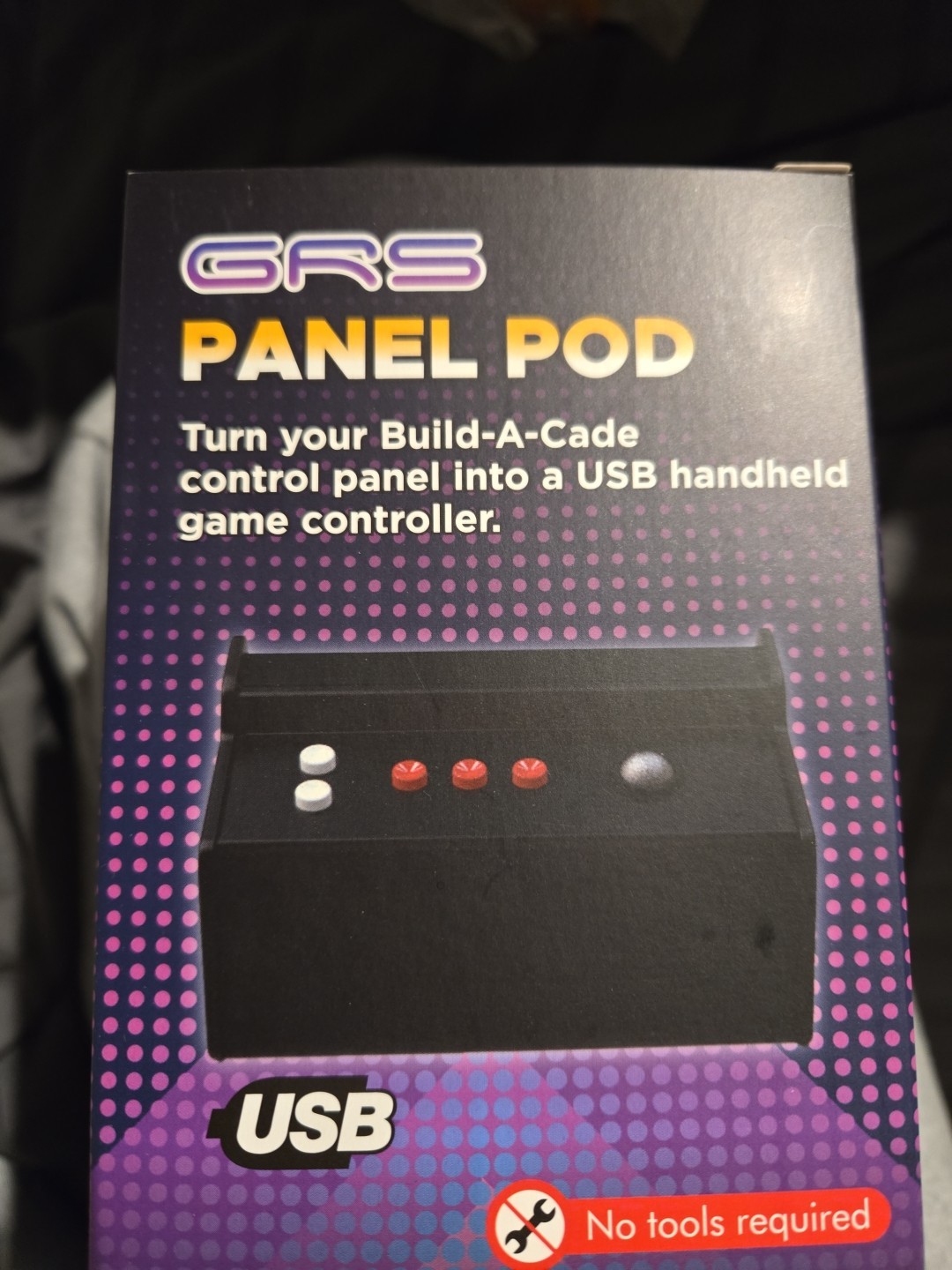 GRS Panel Pod Build A Cade Control USB Handheld Game Controller