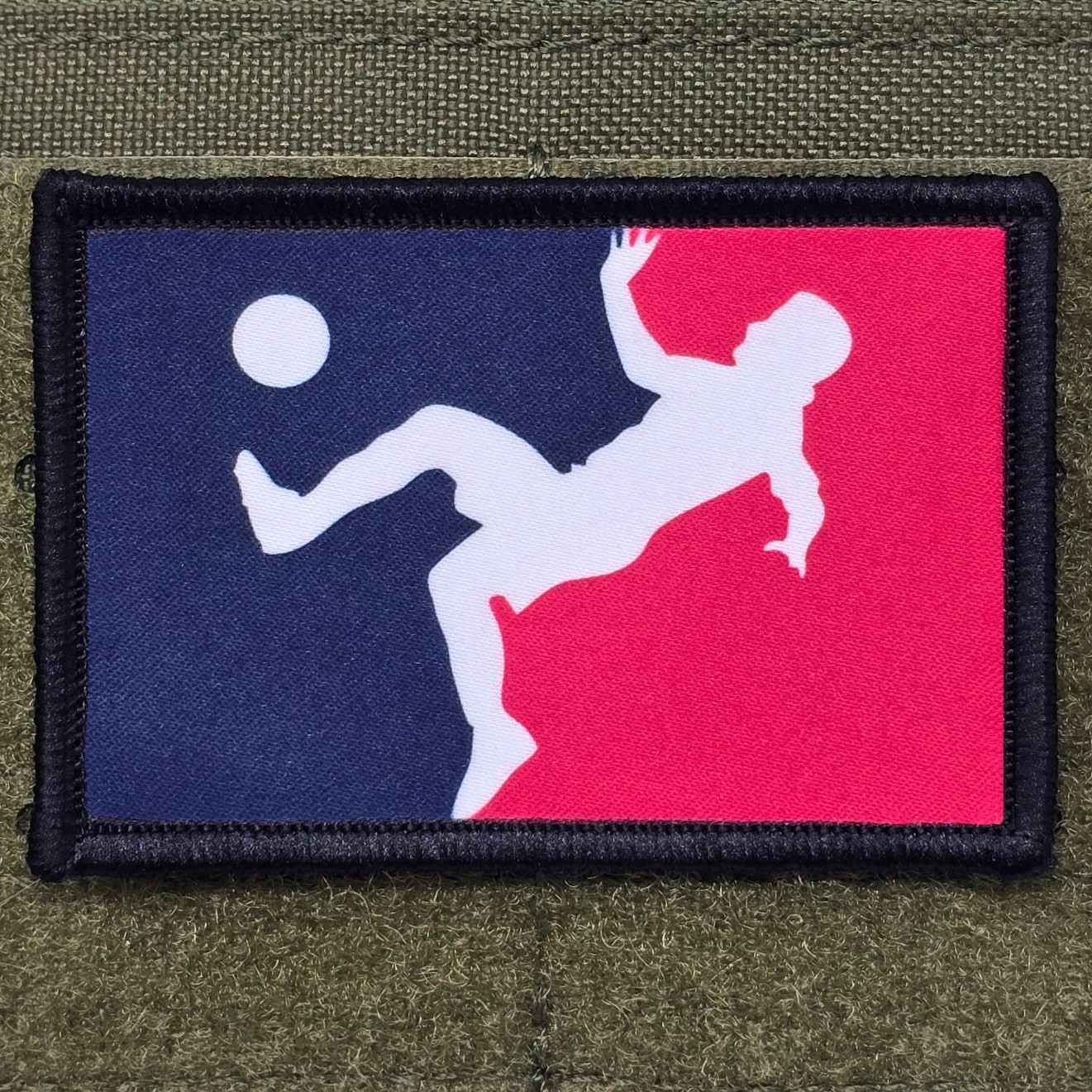 Soccer Patch Moral Tactical Meme Football Sport Gold Gloves Hook & Loop 3x2