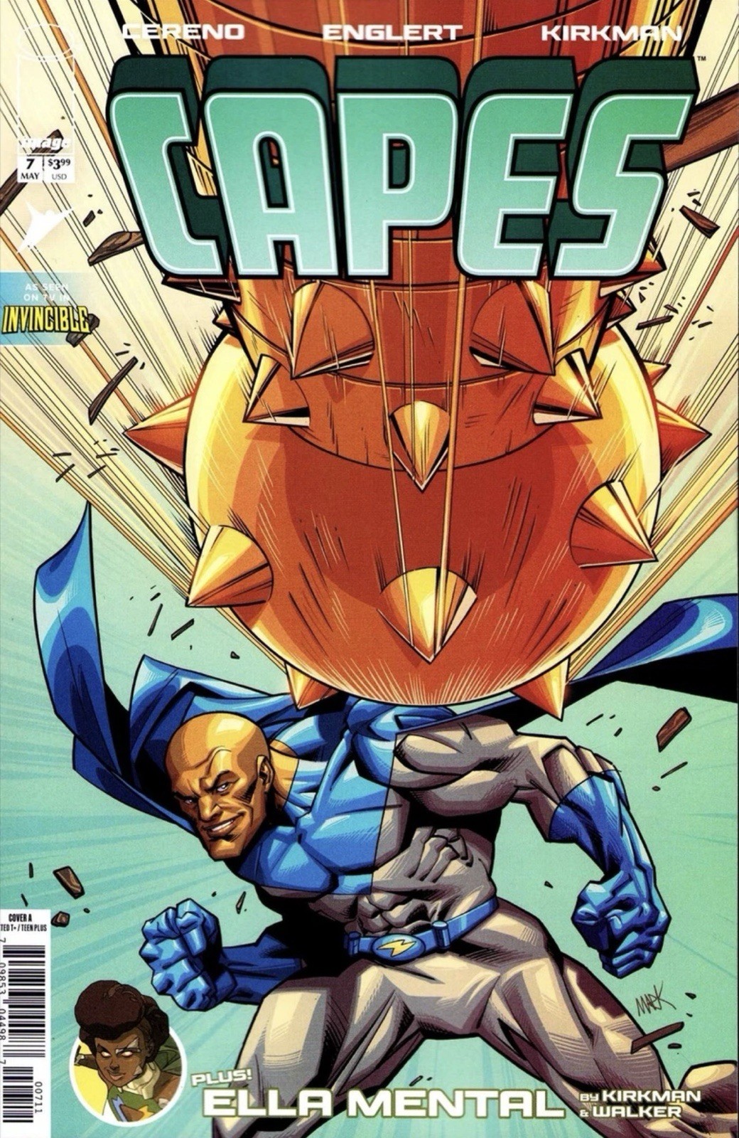 Capes #7 2026 | Cvr A Invincible Universe Origin of Ella Mental | NM+
